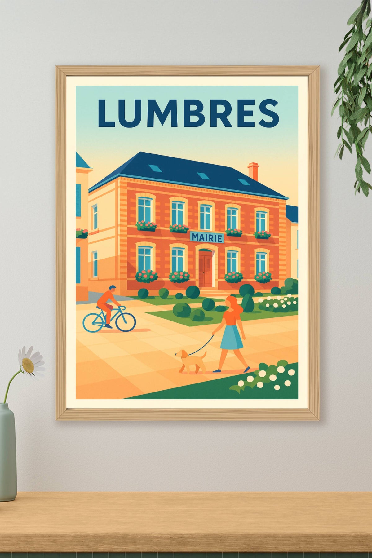 Affiche de Lumbres - Charme et sérénité au cœur de la mairie