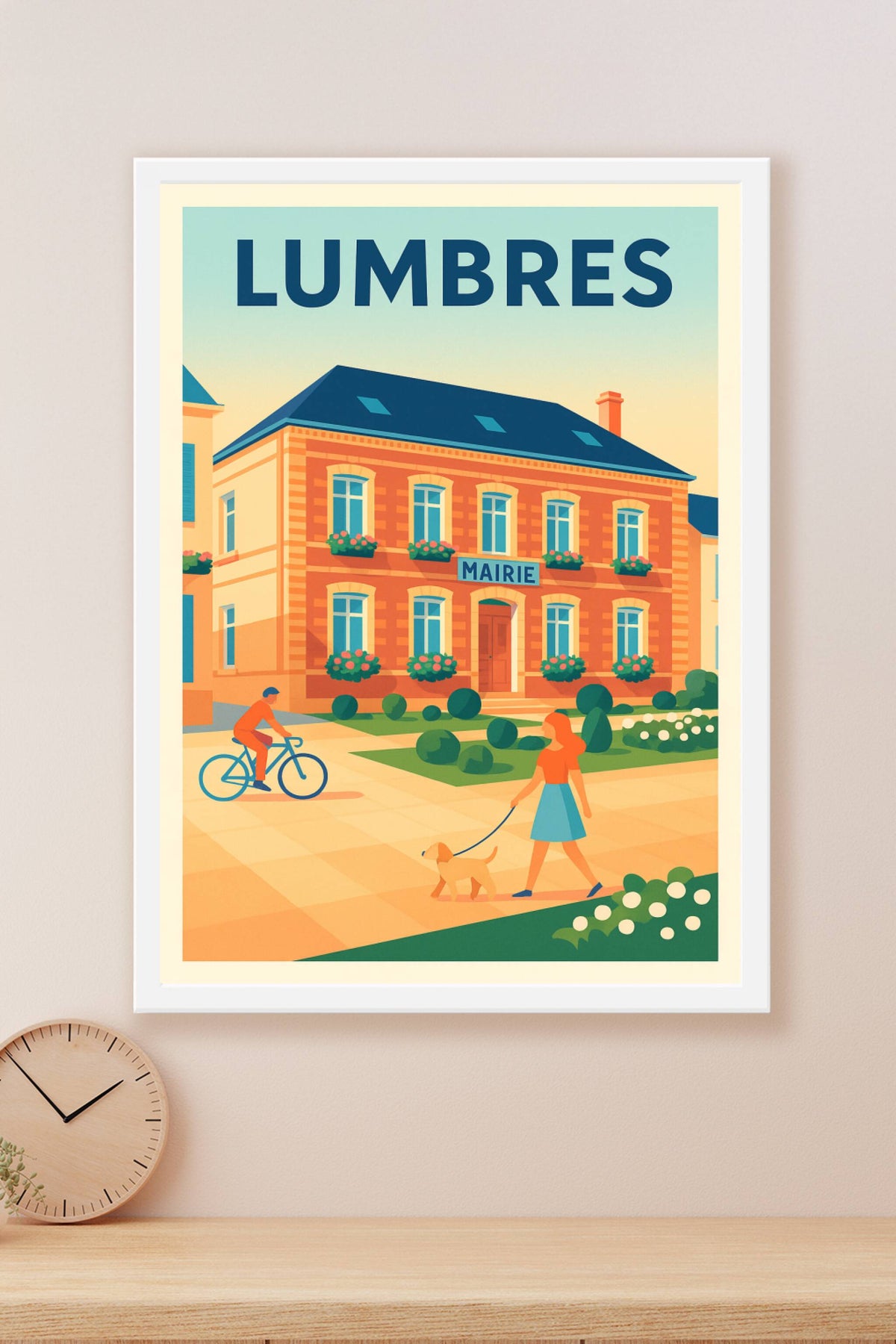 Affiche de Lumbres - Charme et sérénité au cœur de la mairie