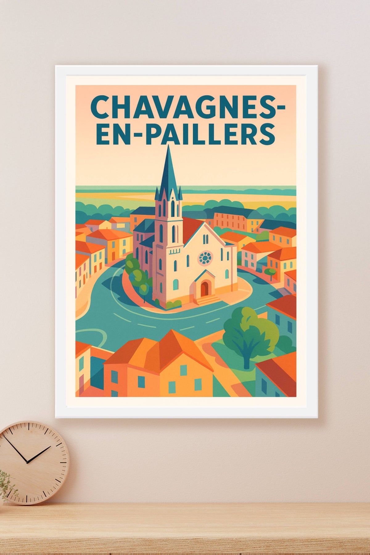 Affiche de Chavagnes-en-Paillers - Charme et patrimoine au cœur de la Vendée