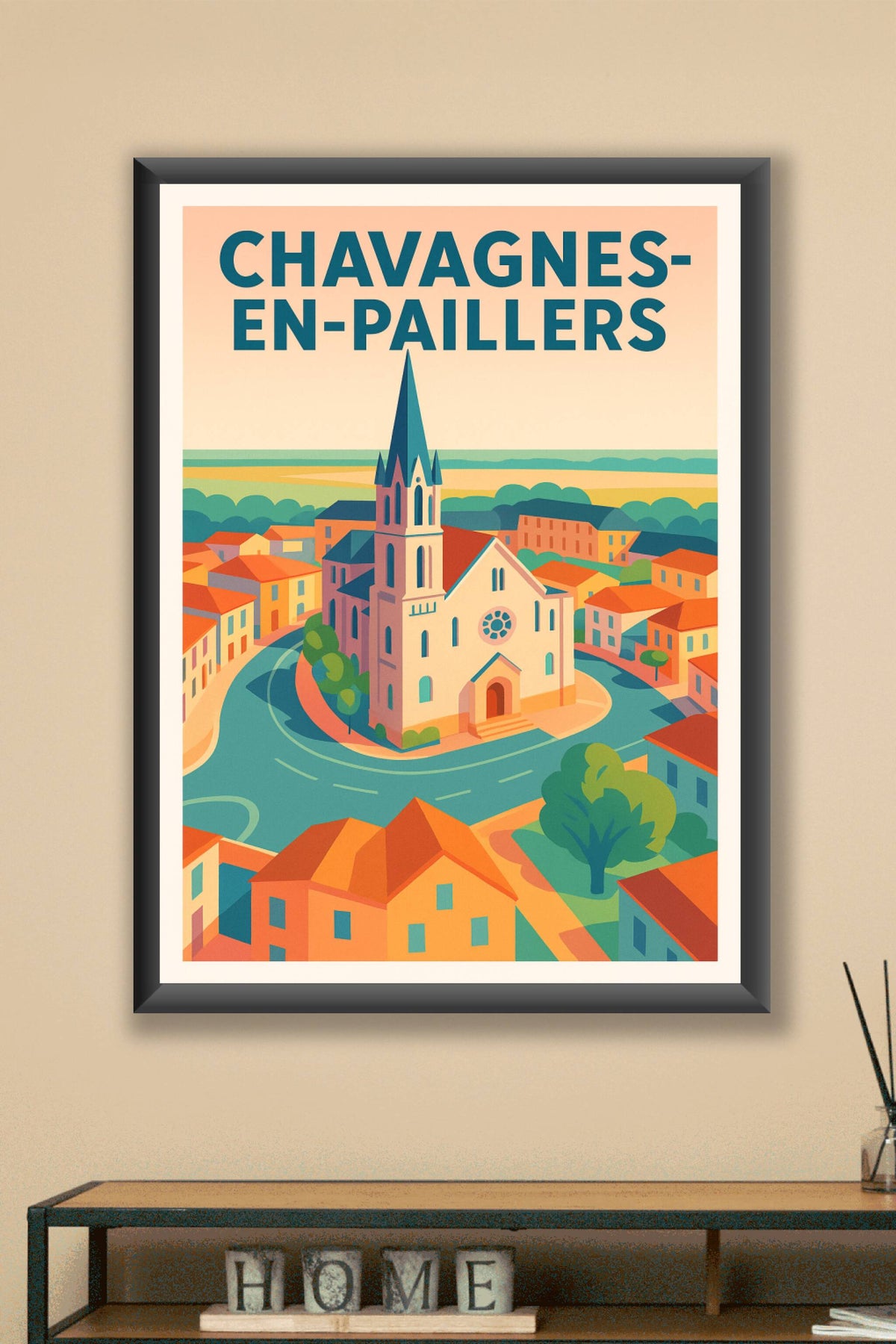 Affiche de Chavagnes-en-Paillers - Charme et patrimoine au cœur de la Vendée