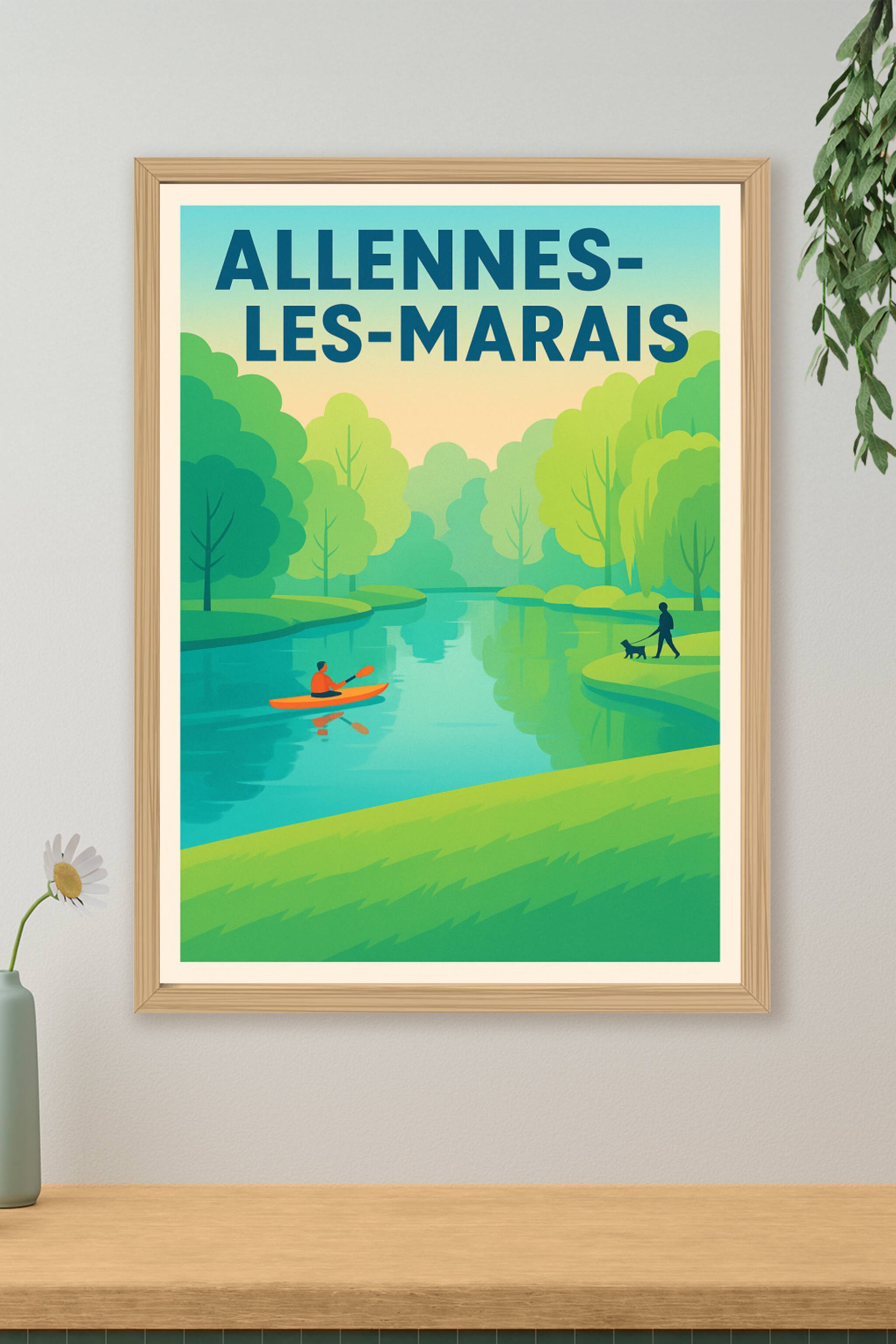 Affiche de Allennes-les-Marais - Échappée Verte et Sérénité au Fil de l'Eau