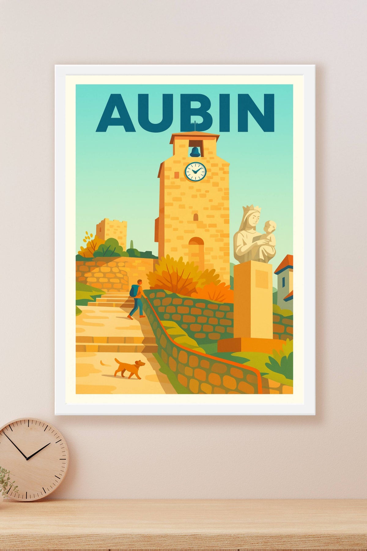 Affiche de Aubin - Un voyage au cœur du patrimoine local