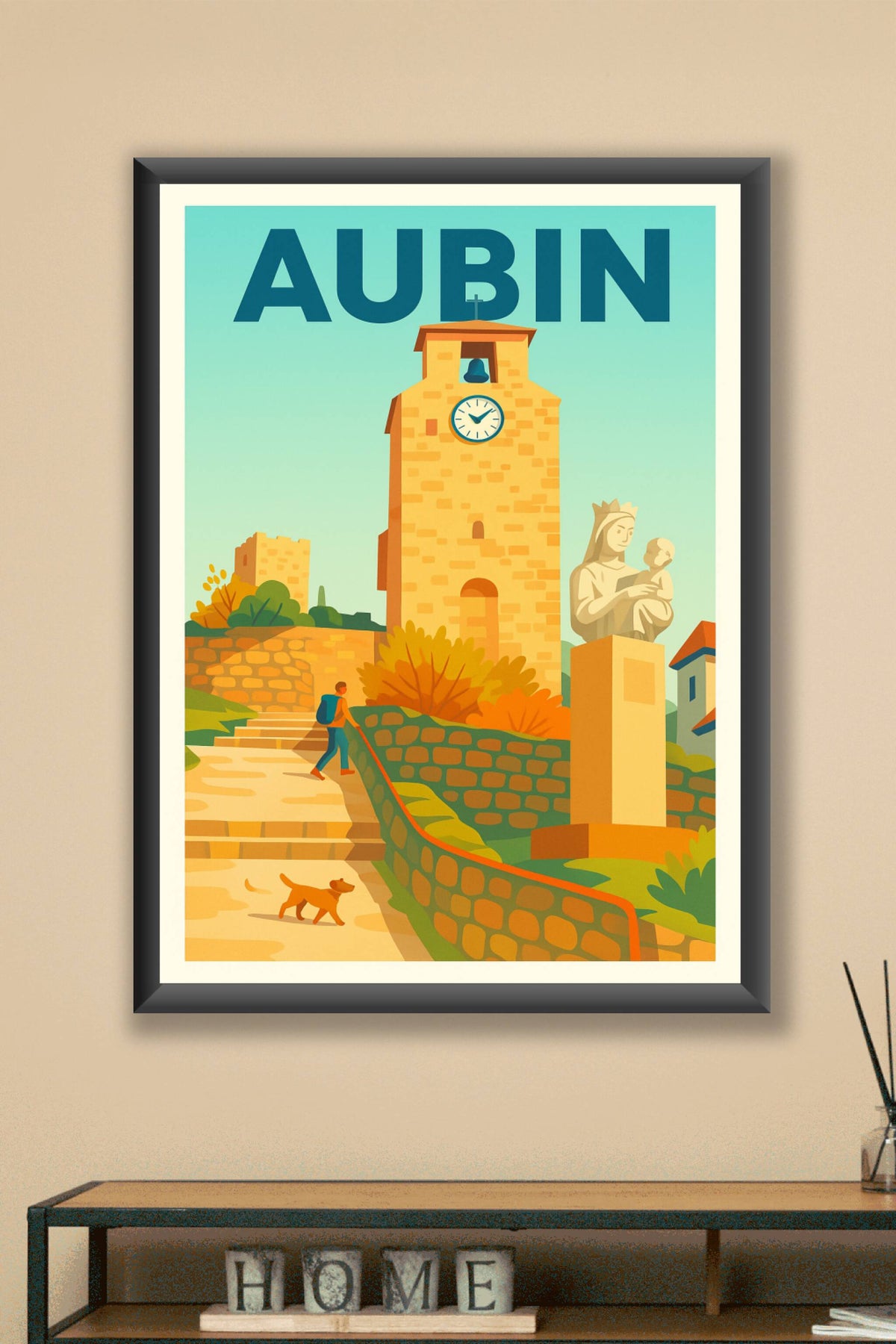 Affiche de Aubin - Un voyage au cœur du patrimoine local