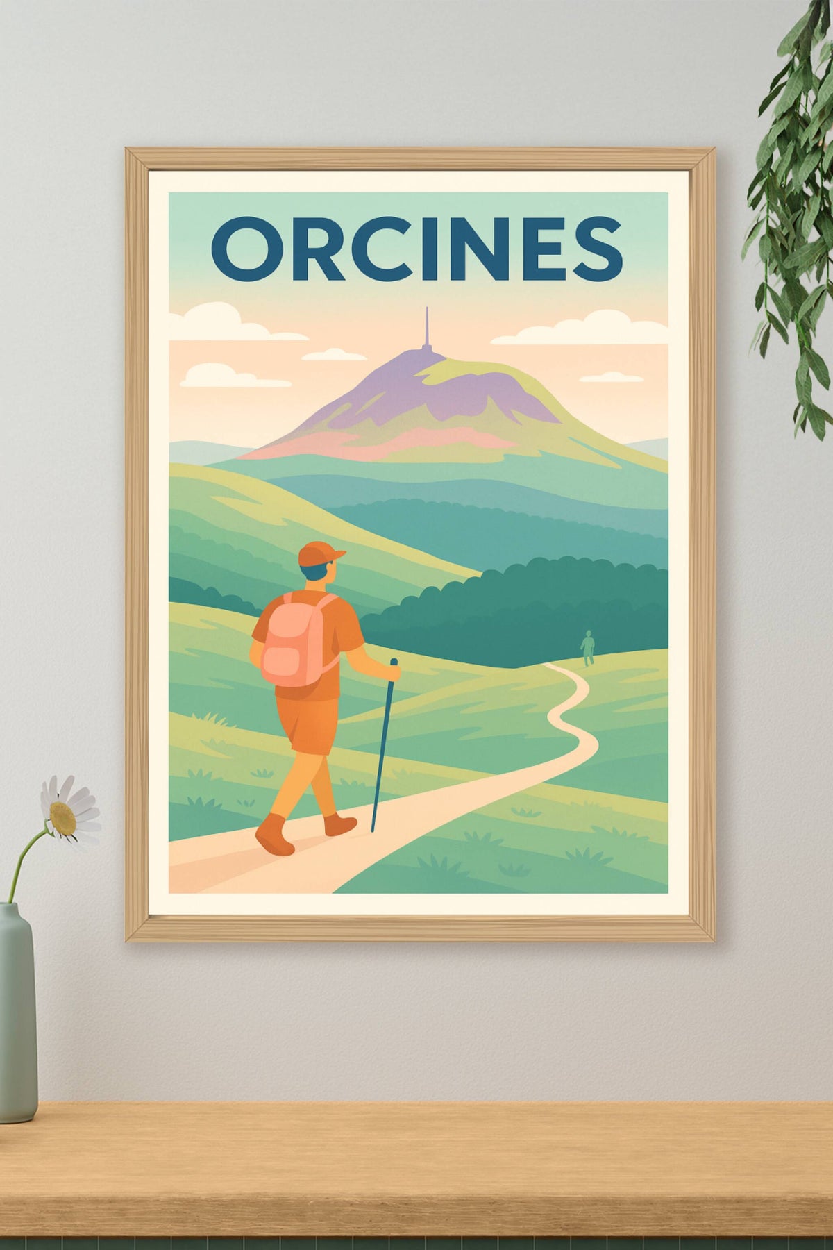 Affiche de Orcines - L'appel des Monts d'Auvergne