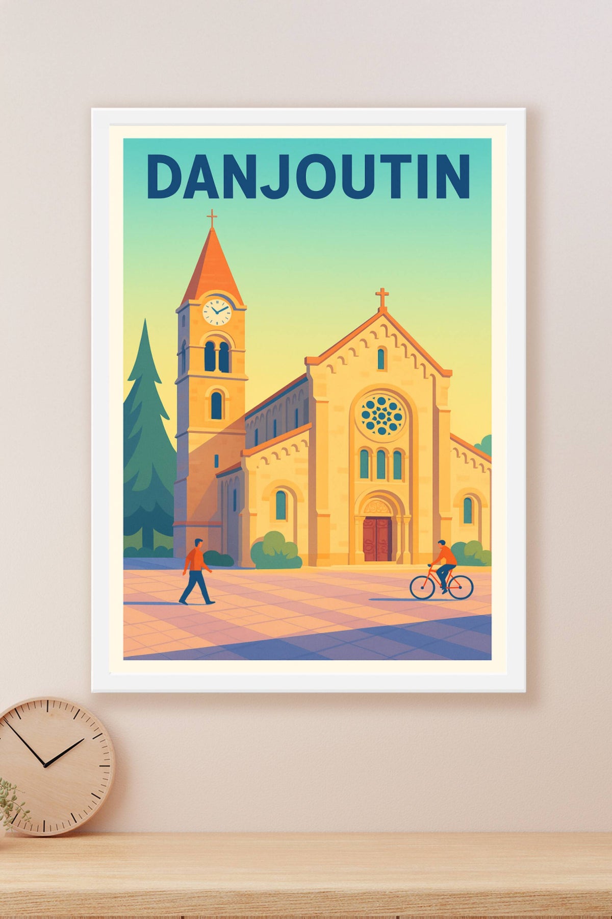 Affiche de Danjoutin - Charme et sérénité au cœur de l'Alsace