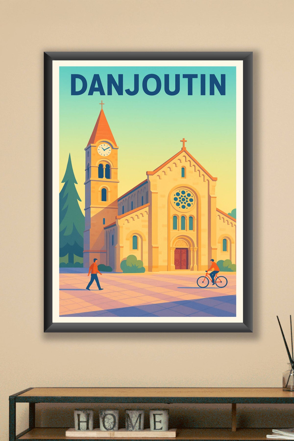 Affiche de Danjoutin - Charme et sérénité au cœur de l'Alsace
