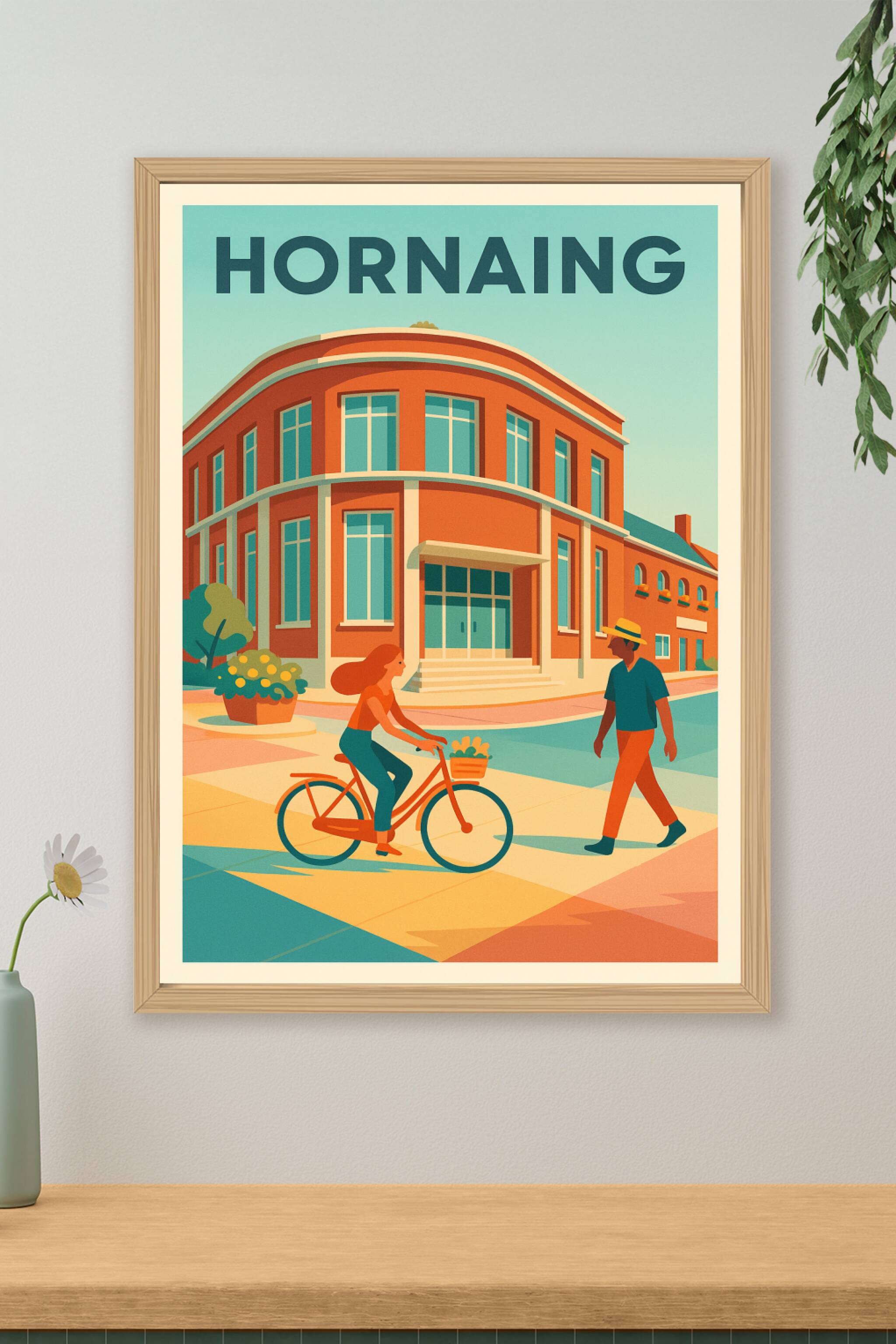 Affiche de Hornaing - L'élégance urbaine au quotidien
