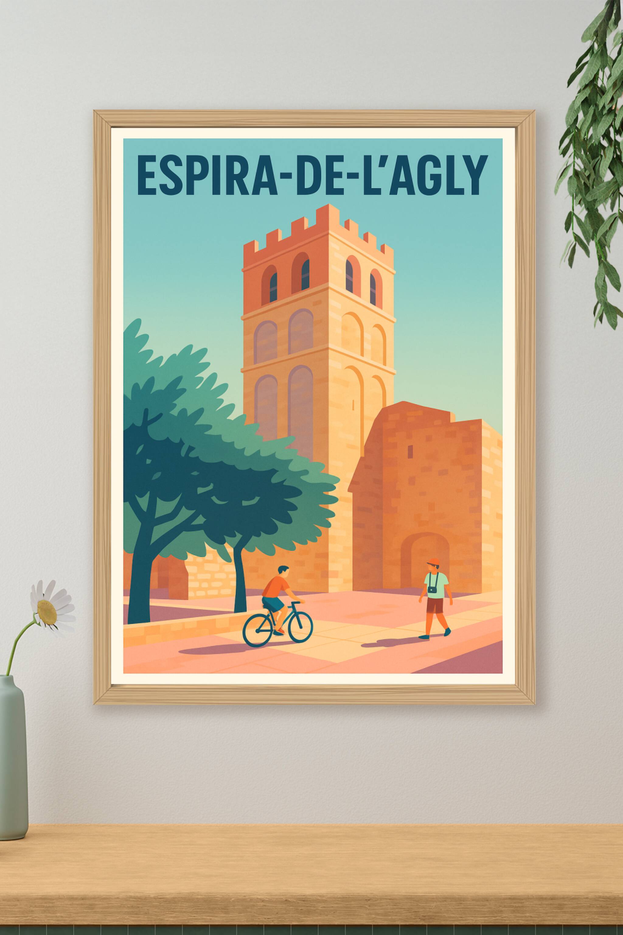 Affiche de Espira-de-l'Agly - L'élégance historique en poster