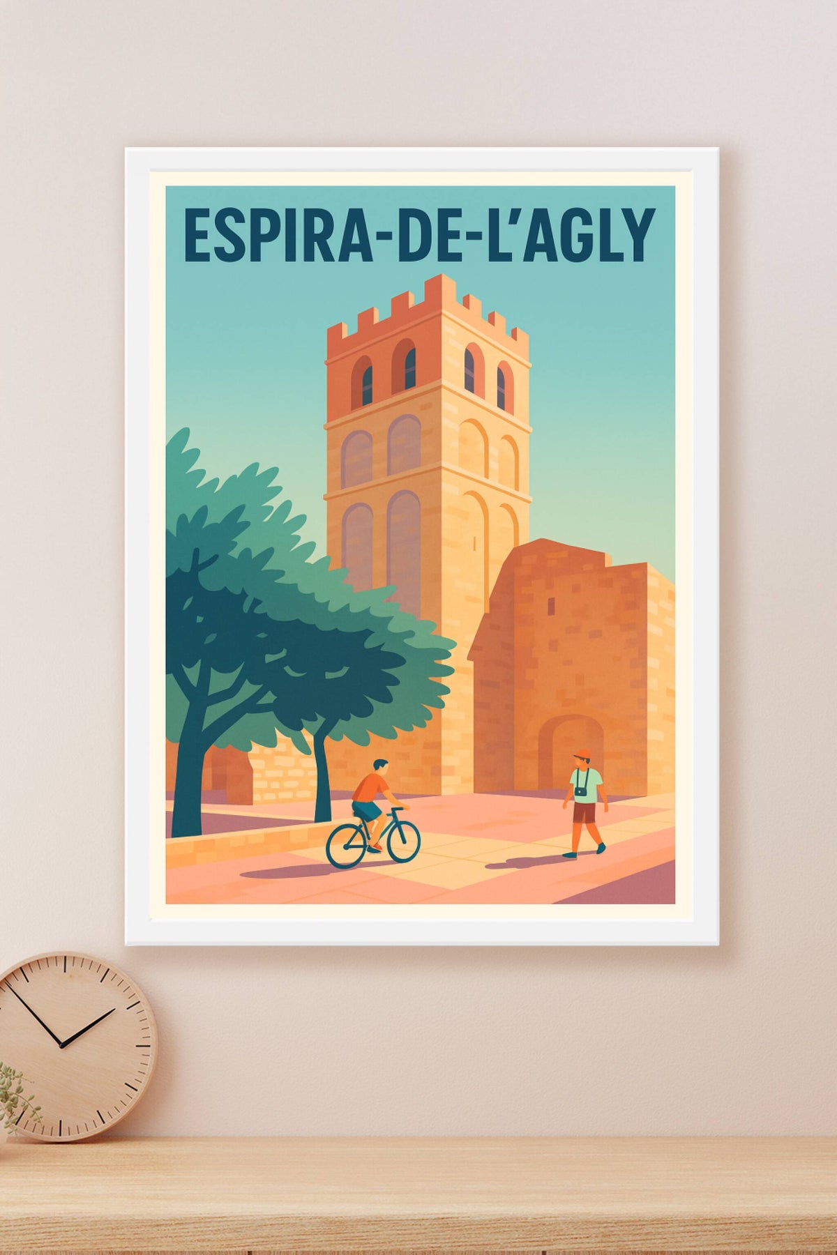 Affiche de Espira-de-l'Agly - L'élégance historique en poster