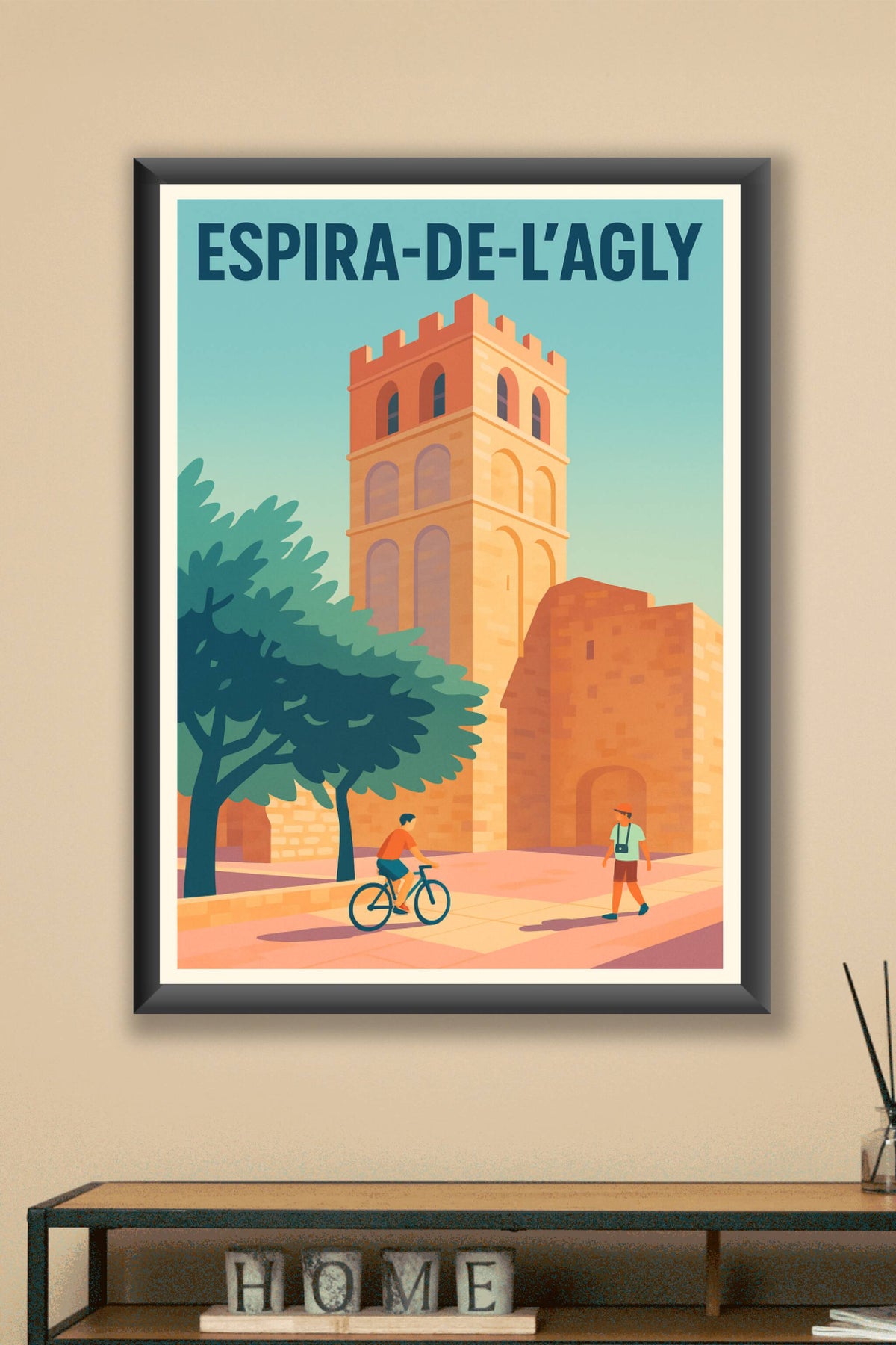 Affiche de Espira-de-l'Agly - L'élégance historique en poster