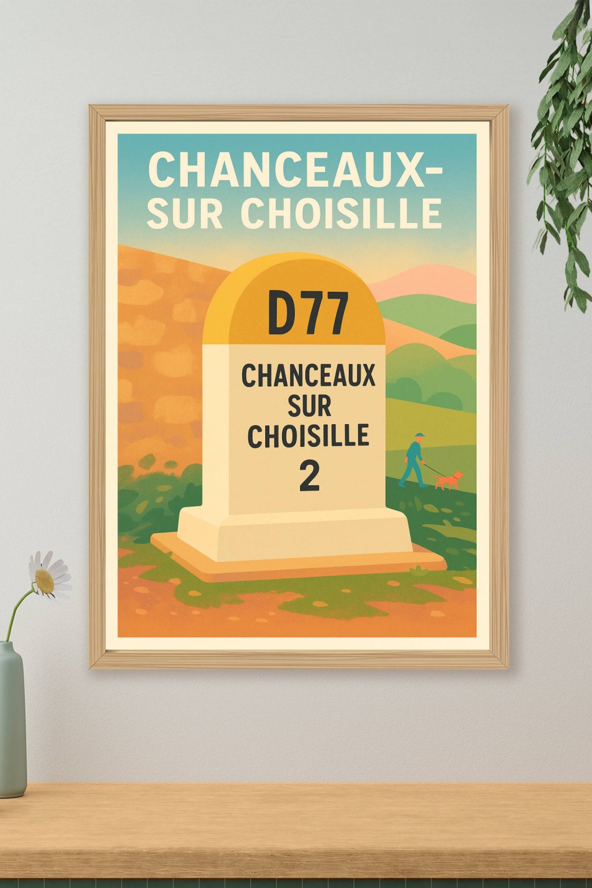Affiche de Chanceaux-sur-Choisille - Escapade rétro au cœur de la campagne