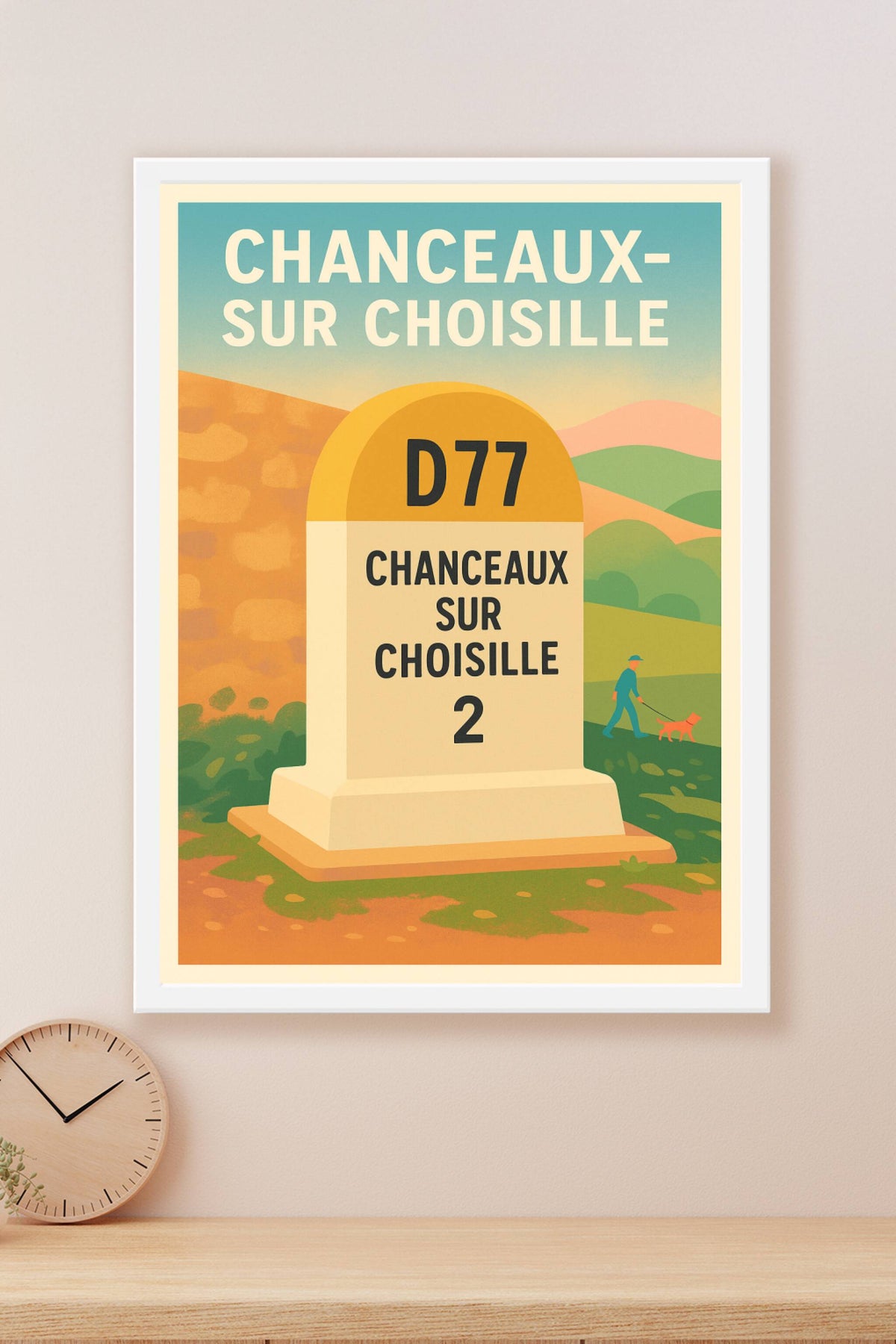 Affiche de Chanceaux-sur-Choisille - Escapade rétro au cœur de la campagne