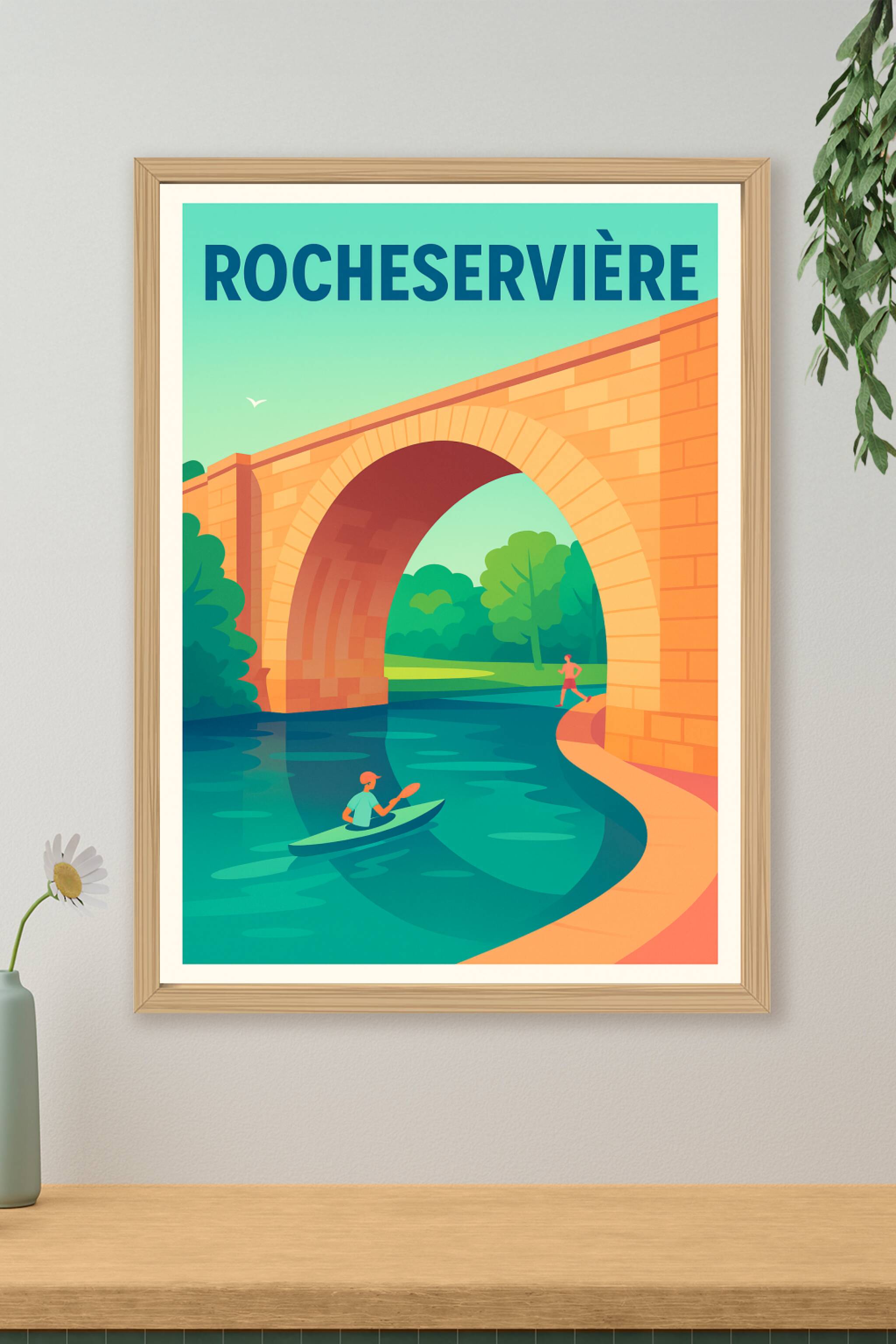 Affiche de Rocheservière - L'harmonie entre nature et patrimoine