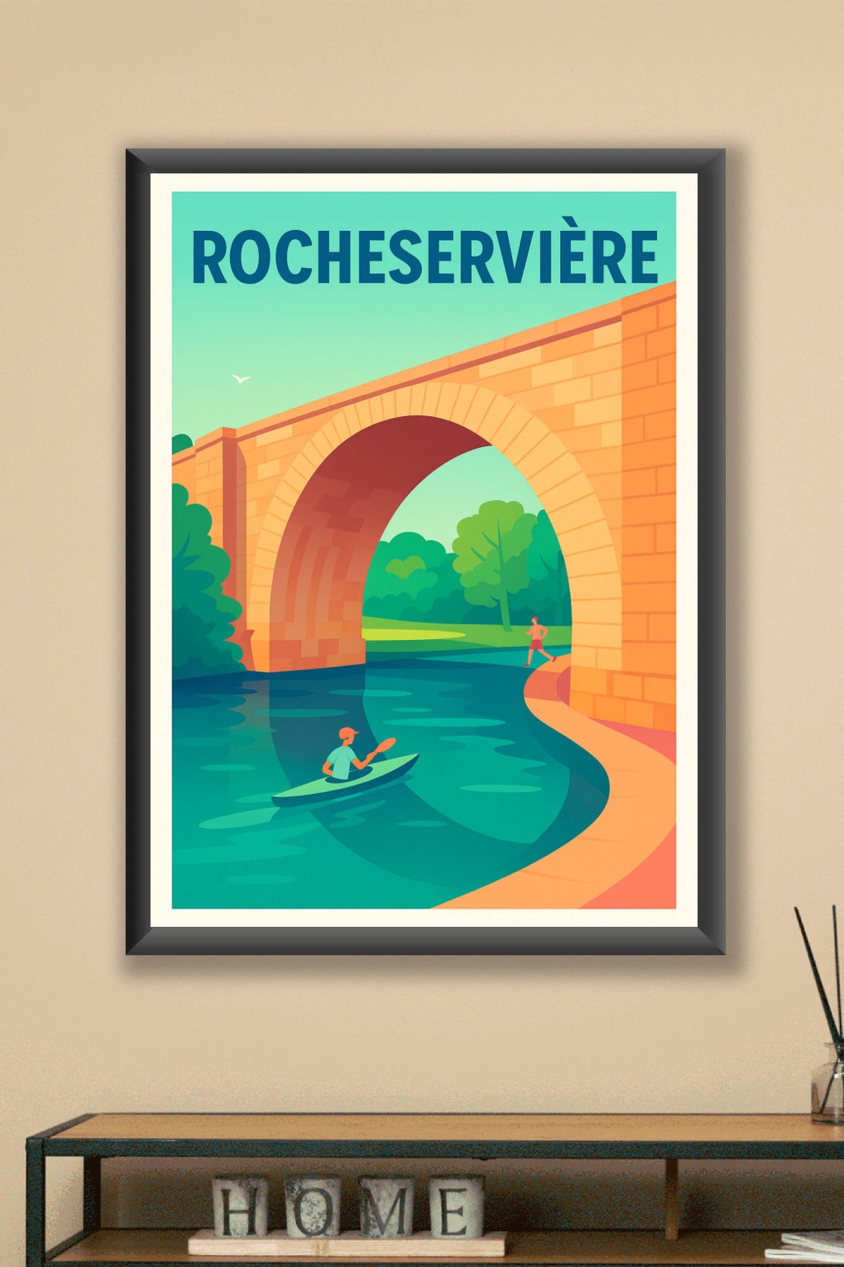 Affiche de Rocheservière - L'harmonie entre nature et patrimoine