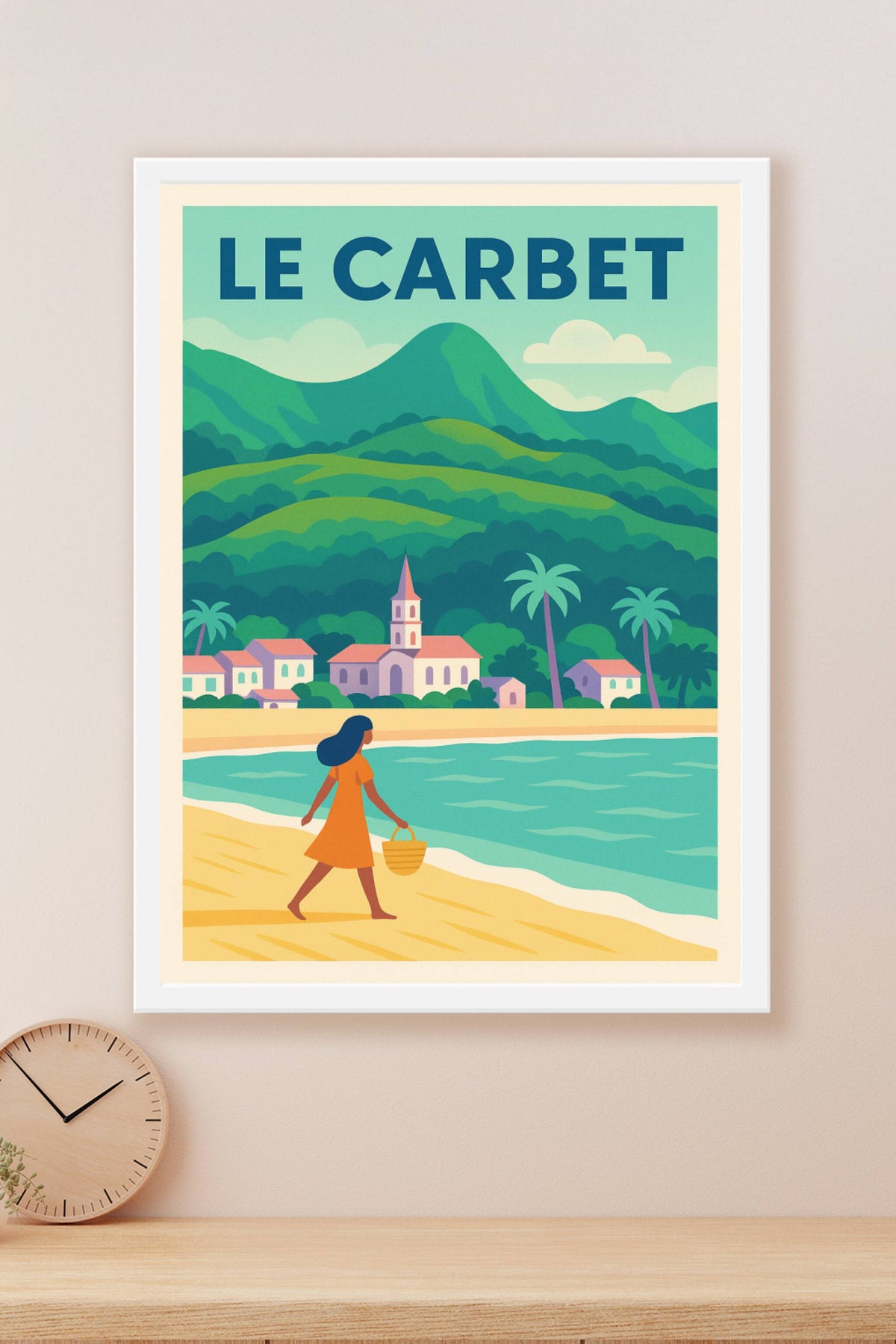 Affiche de Le Carbet - Évasion tropicale et douceur de vivre
