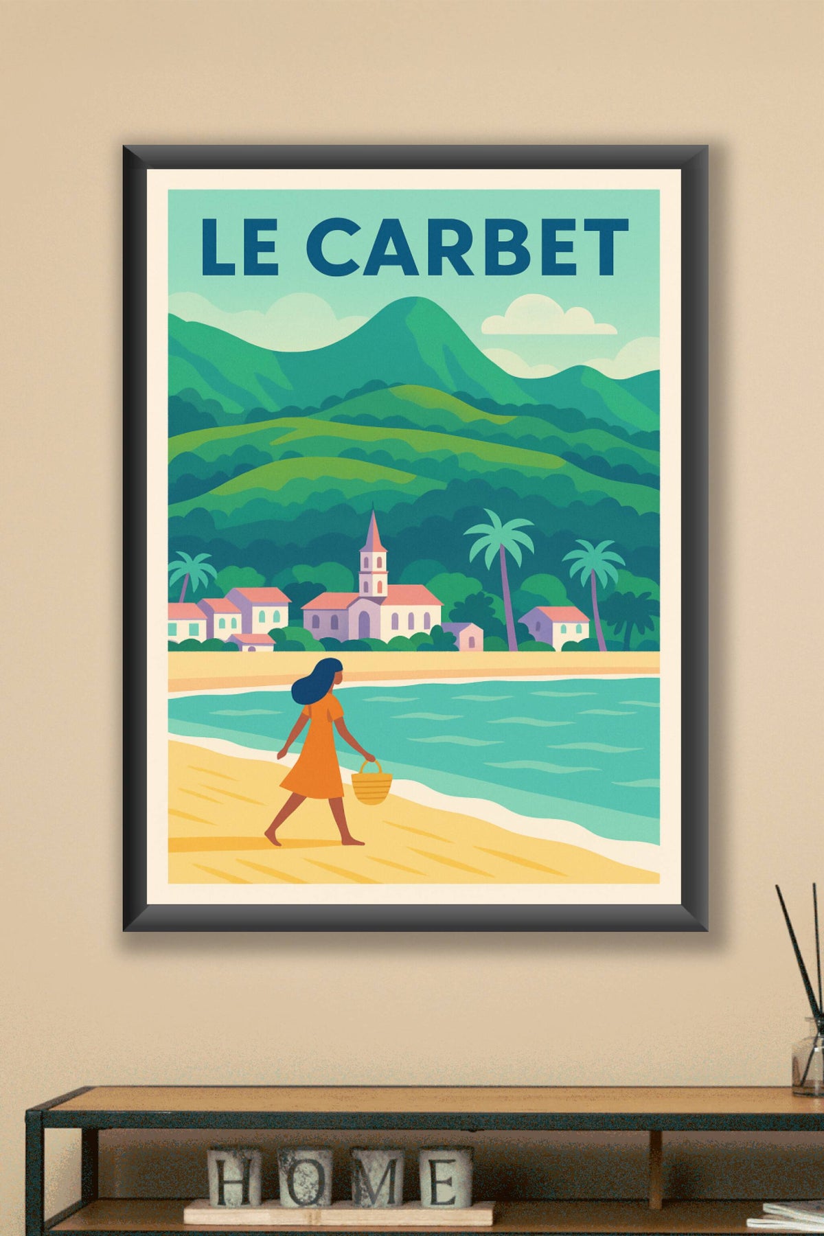 Affiche de Le Carbet - Évasion tropicale et douceur de vivre