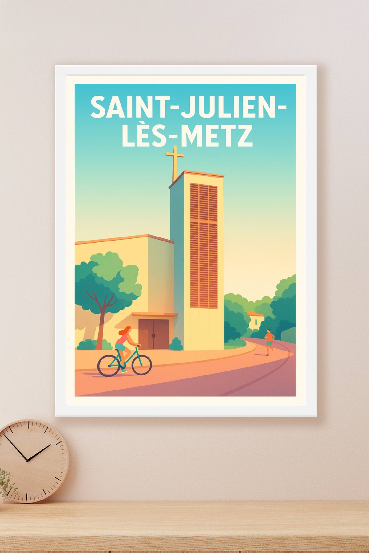 Affiche de Saint-Julien-lès-Metz - Ambiance apaisante et moderne