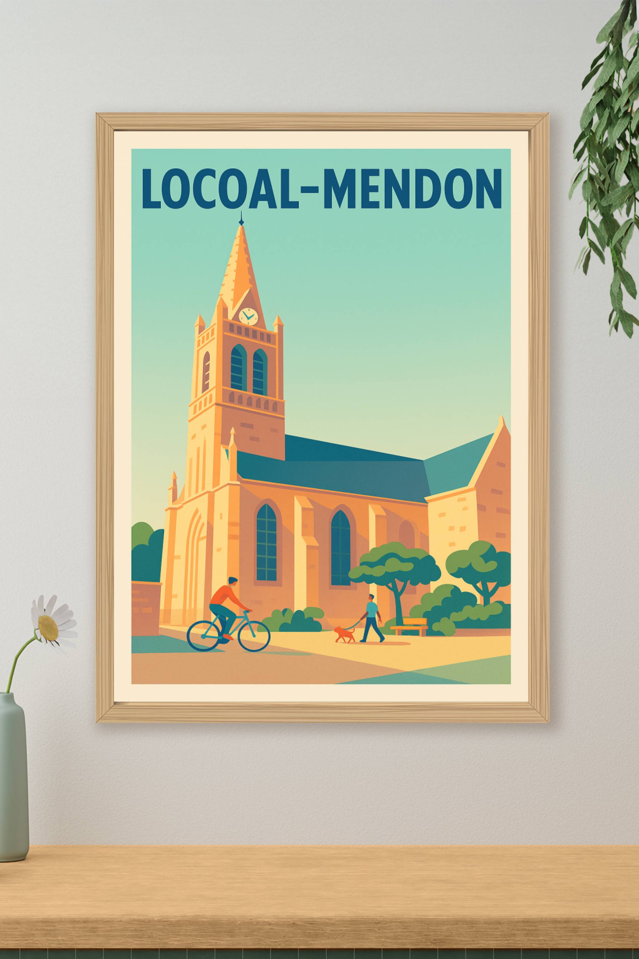 Affiche de Locoal-Mendon - Charme et sérénité en Bretagne