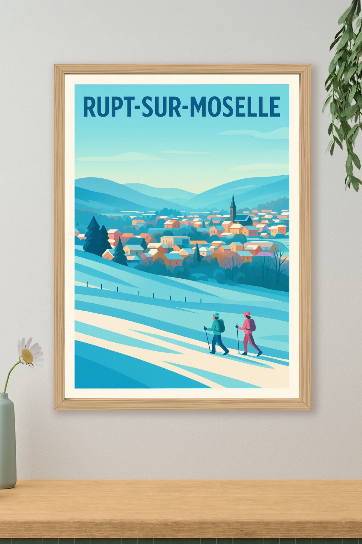 Affiche de Rupt-sur-Moselle - Échappée hivernale au cœur d’un village vosgien