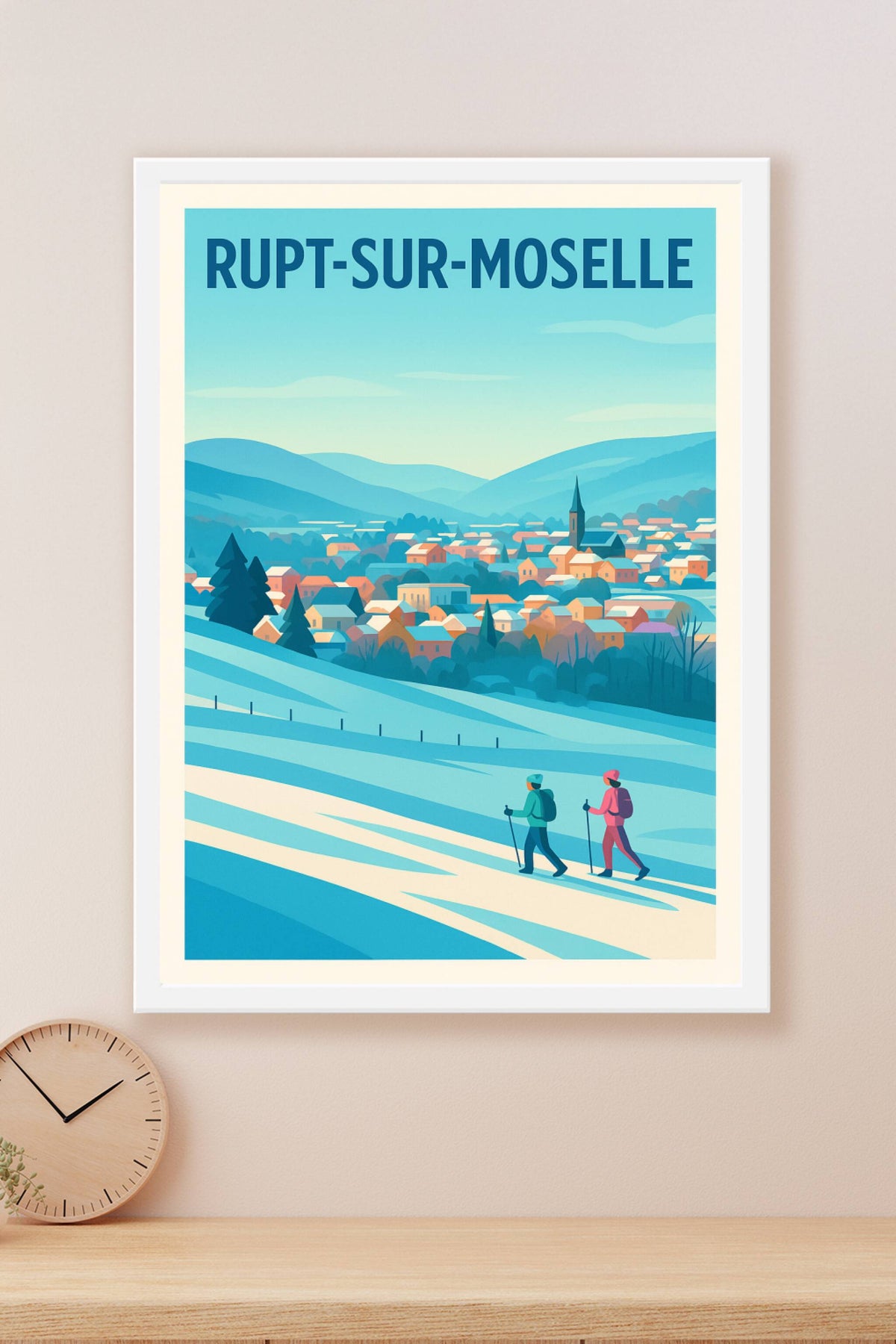 Affiche de Rupt-sur-Moselle - Échappée hivernale au cœur d’un village vosgien