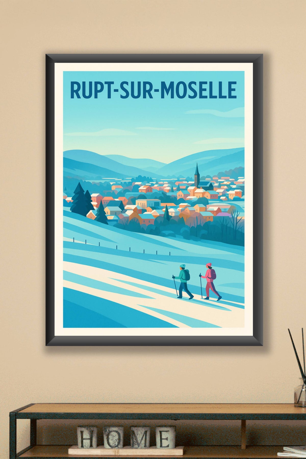Affiche de Rupt-sur-Moselle - Échappée hivernale au cœur d’un village vosgien
