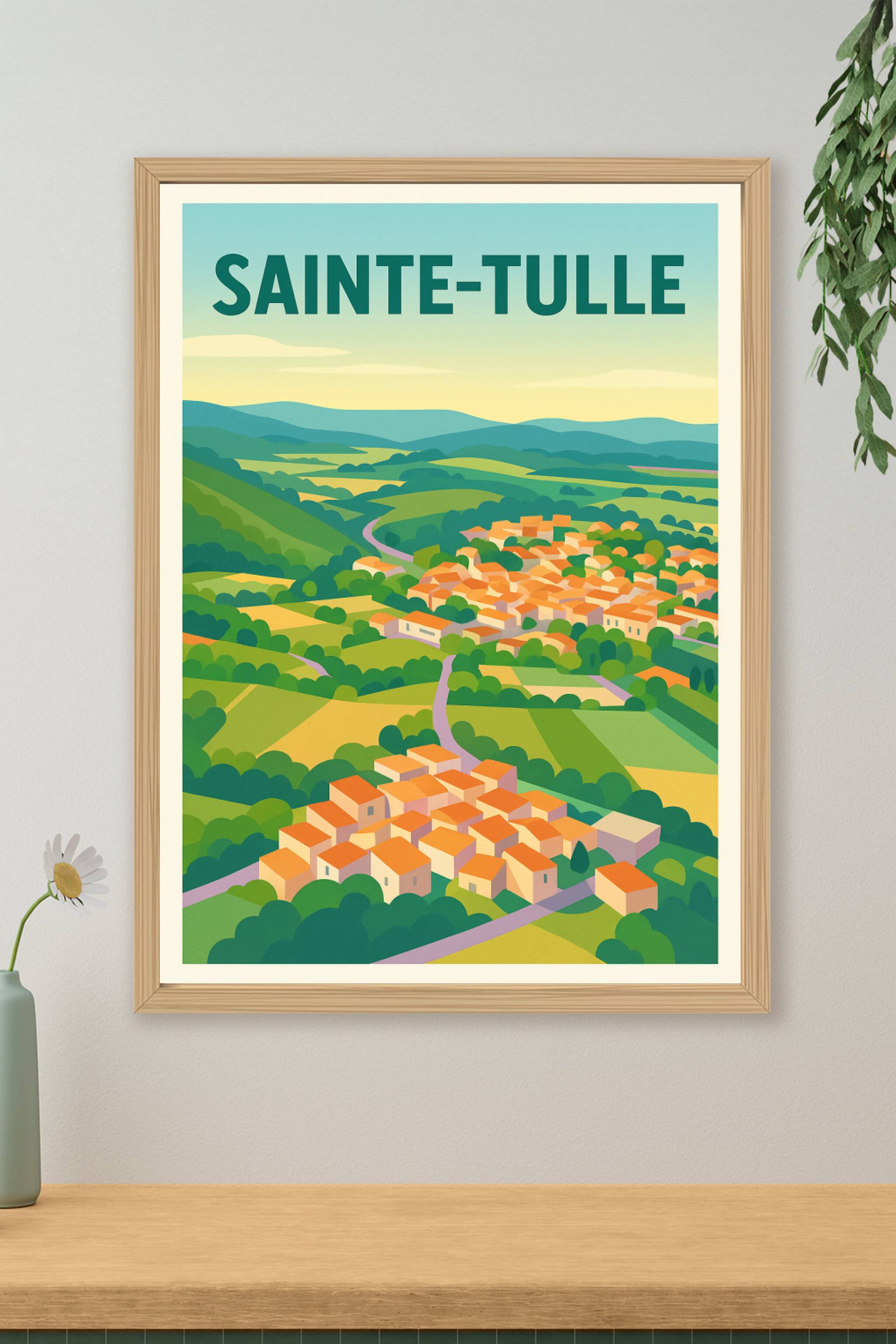 Affiche de Sainte-Tulle - Évasion bucolique au cœur de la Provence