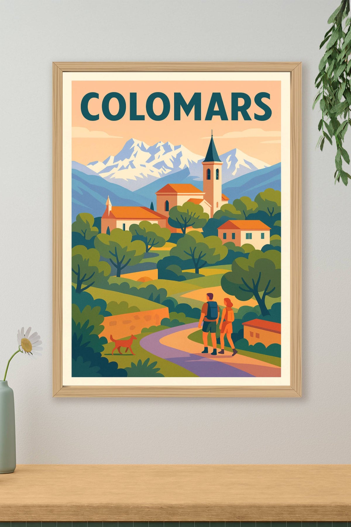 Affiche de Colomars - Un havre de nature et de tranquillité