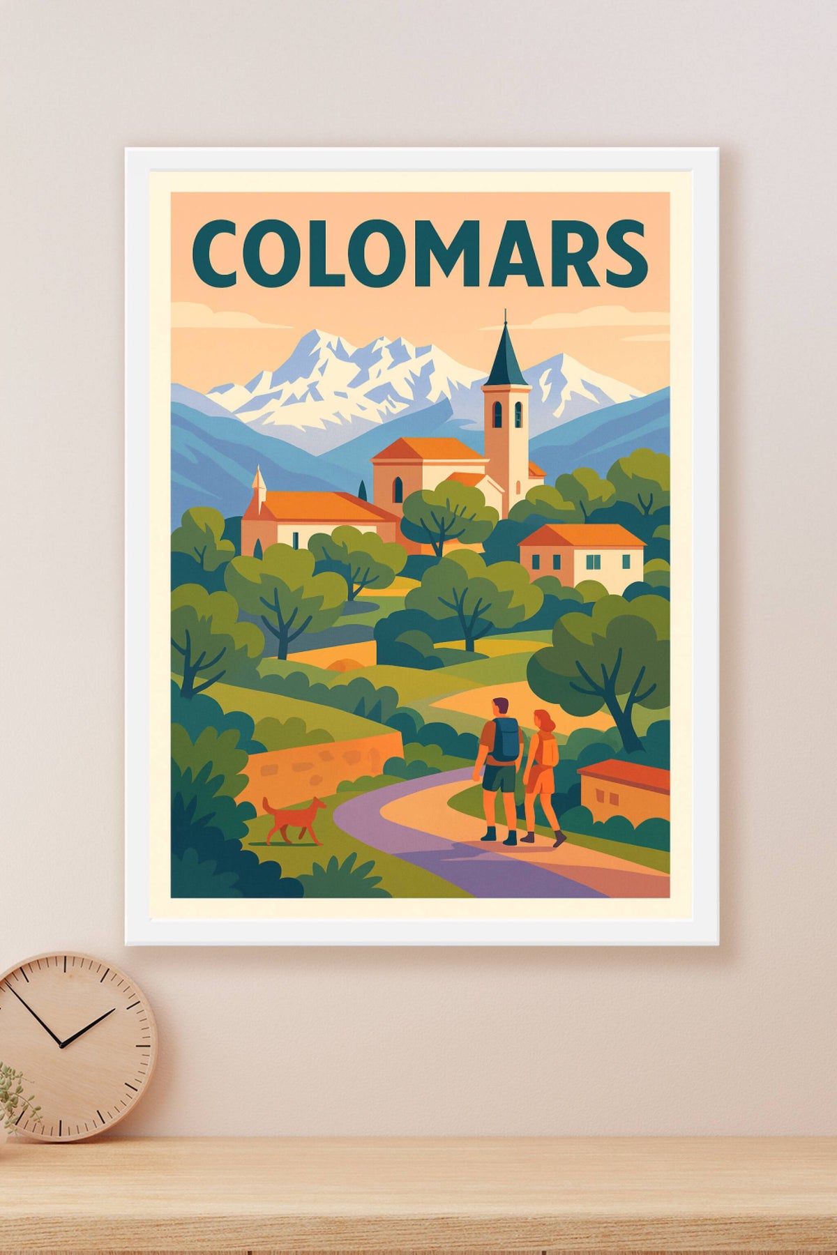 Affiche de Colomars - Un havre de nature et de tranquillité