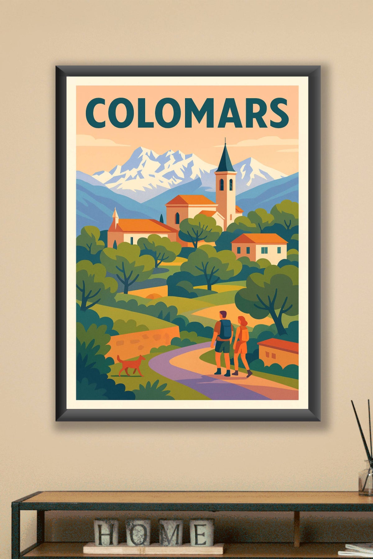 Affiche de Colomars - Un havre de nature et de tranquillité