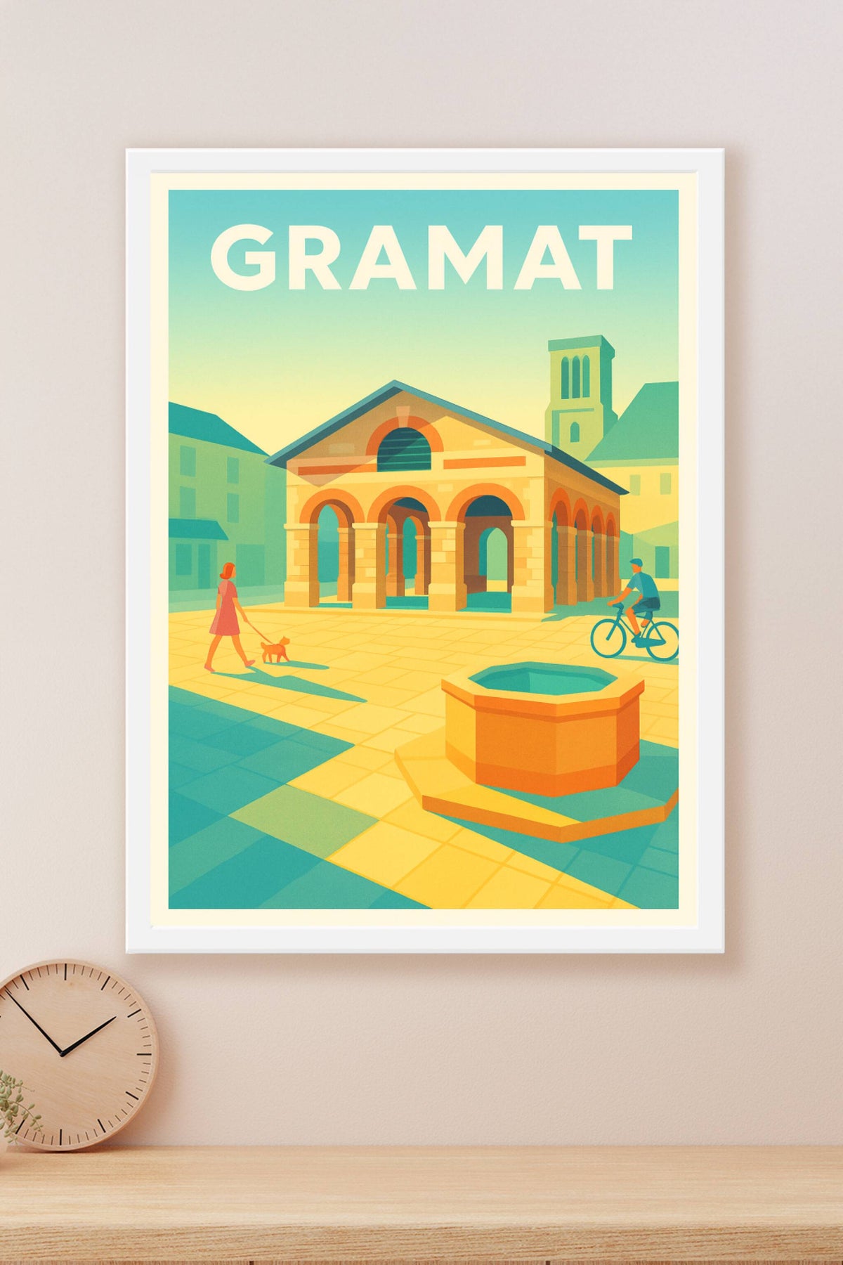 Affiche de Gramat - Charme et sérénité au cœur du village