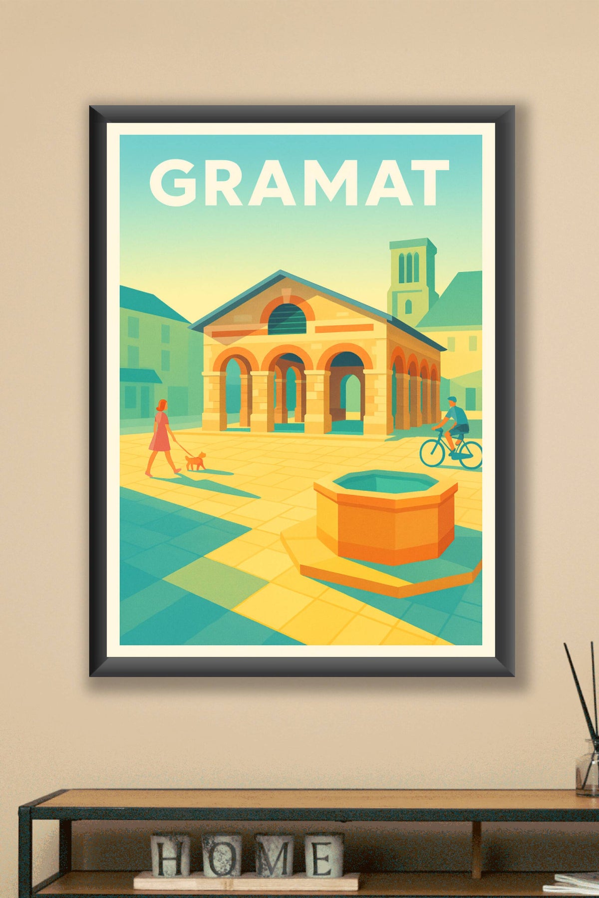 Affiche de Gramat - Charme et sérénité au cœur du village