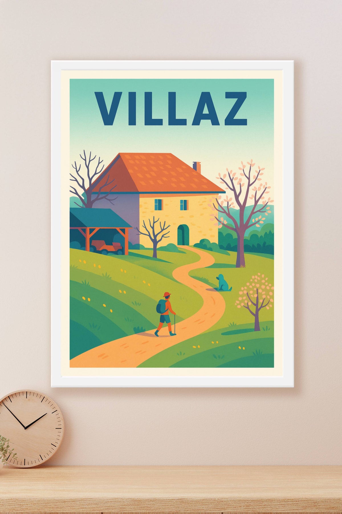 Affiche de Villaz - Échappée bucolique au cœur de la nature