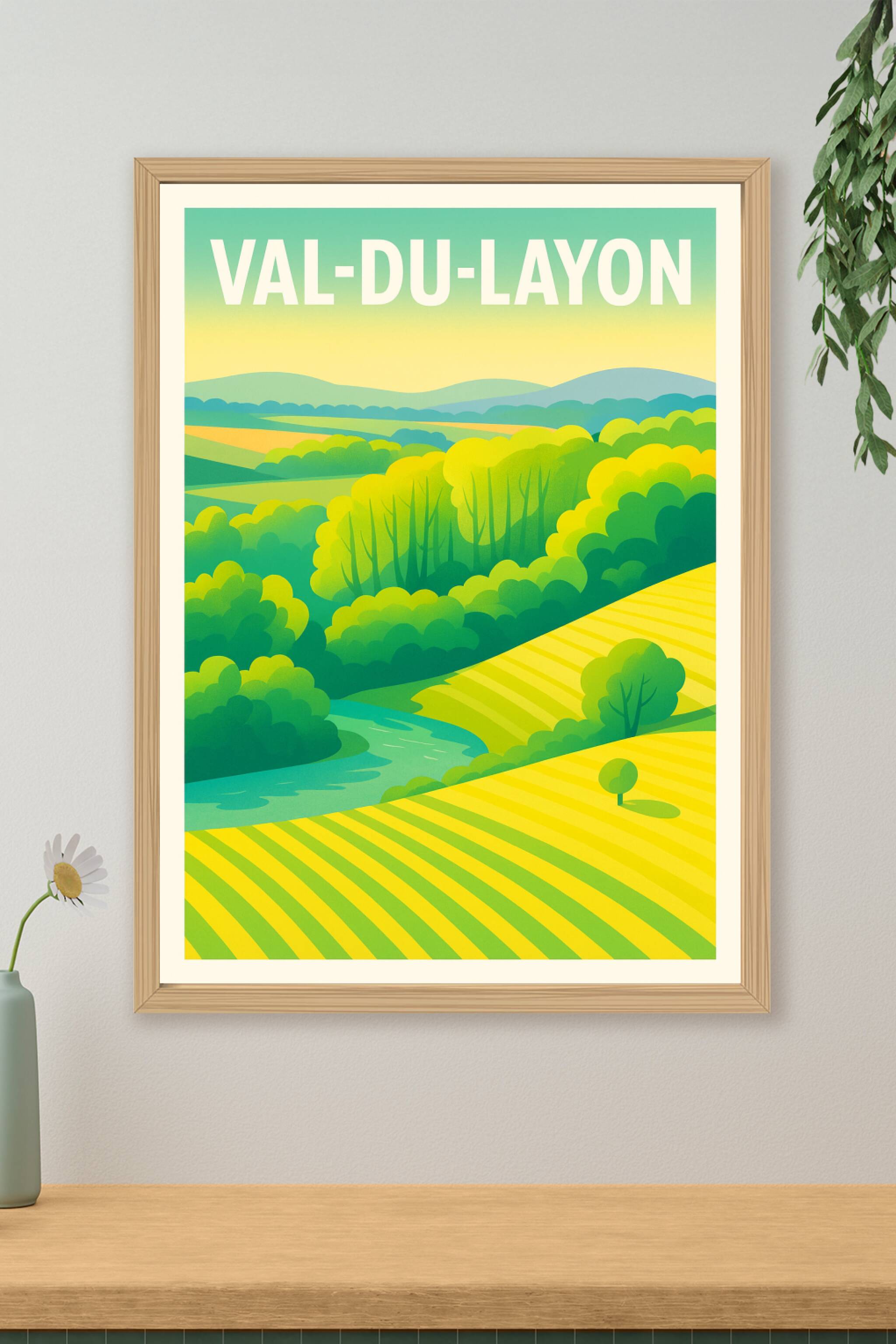 Affiche de Val-du-Layon - Évasion champêtre aux couleurs éclatantes