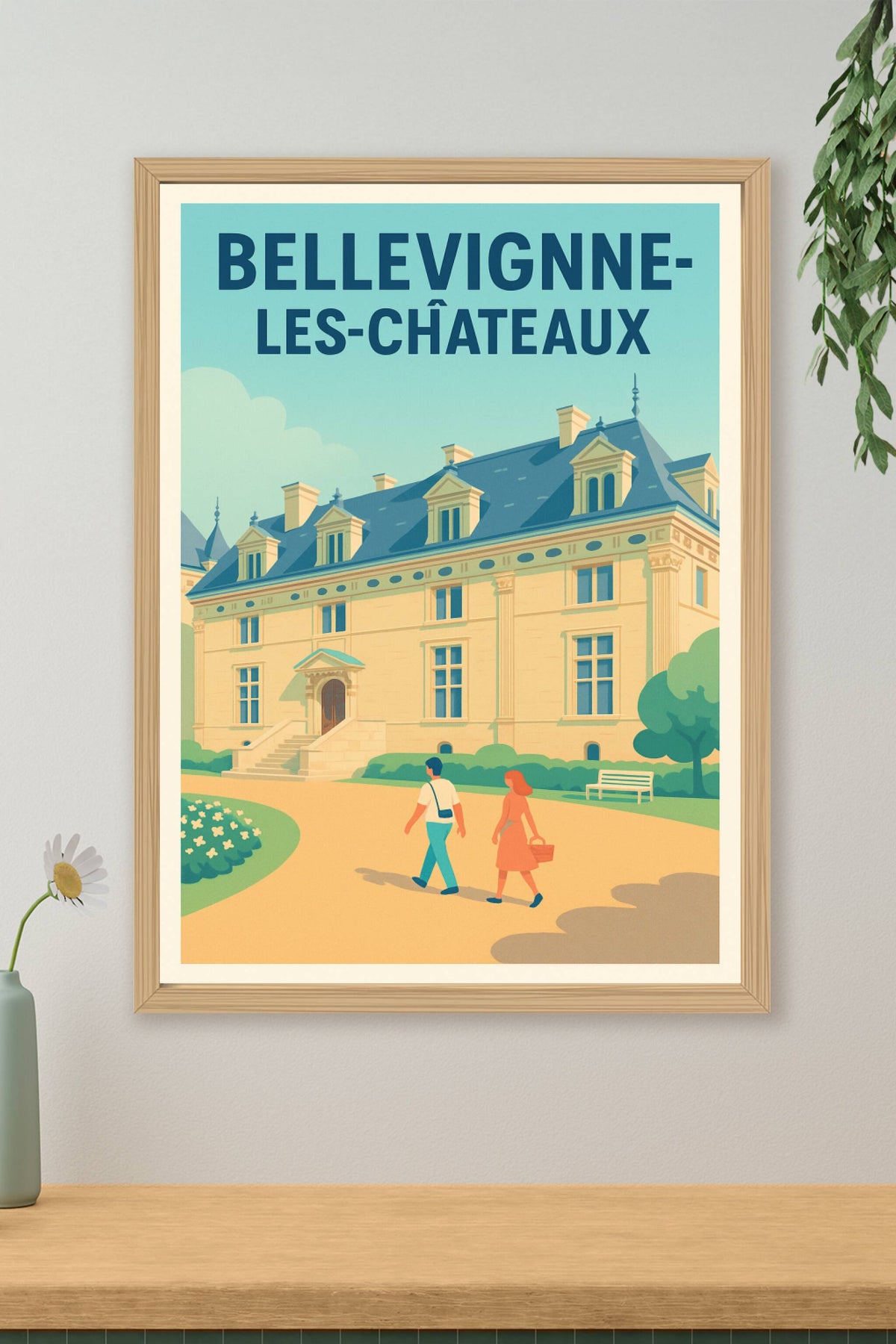 Affiche de Bellevigne-les-Châteaux - L'élégance au cœur des châteaux de la Loire