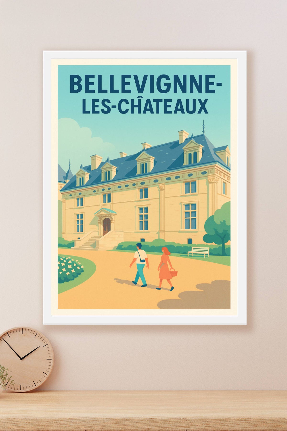 Affiche de Bellevigne-les-Châteaux - L'élégance au cœur des châteaux de la Loire