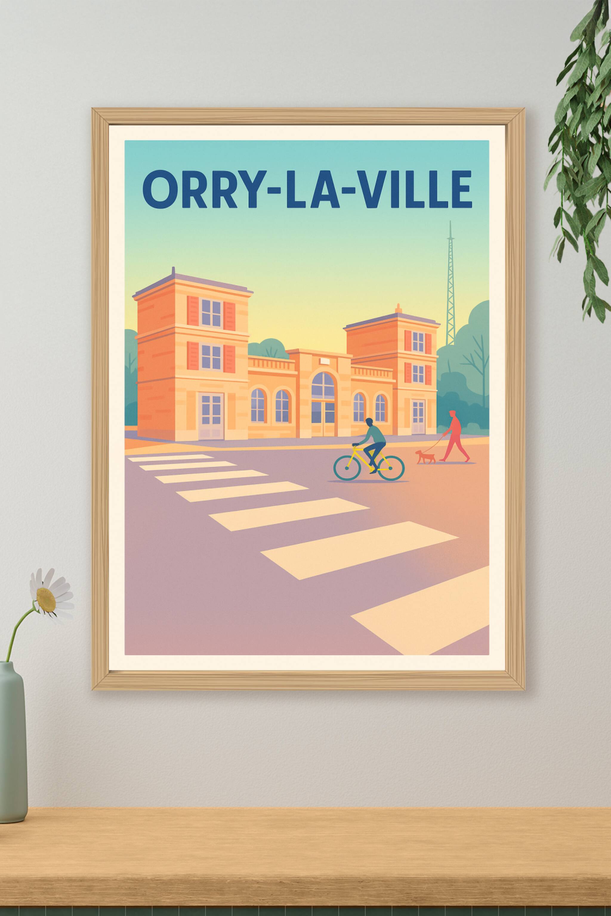 Affiche de Orry-la-Ville - Douceur de vie et architecture authentique
