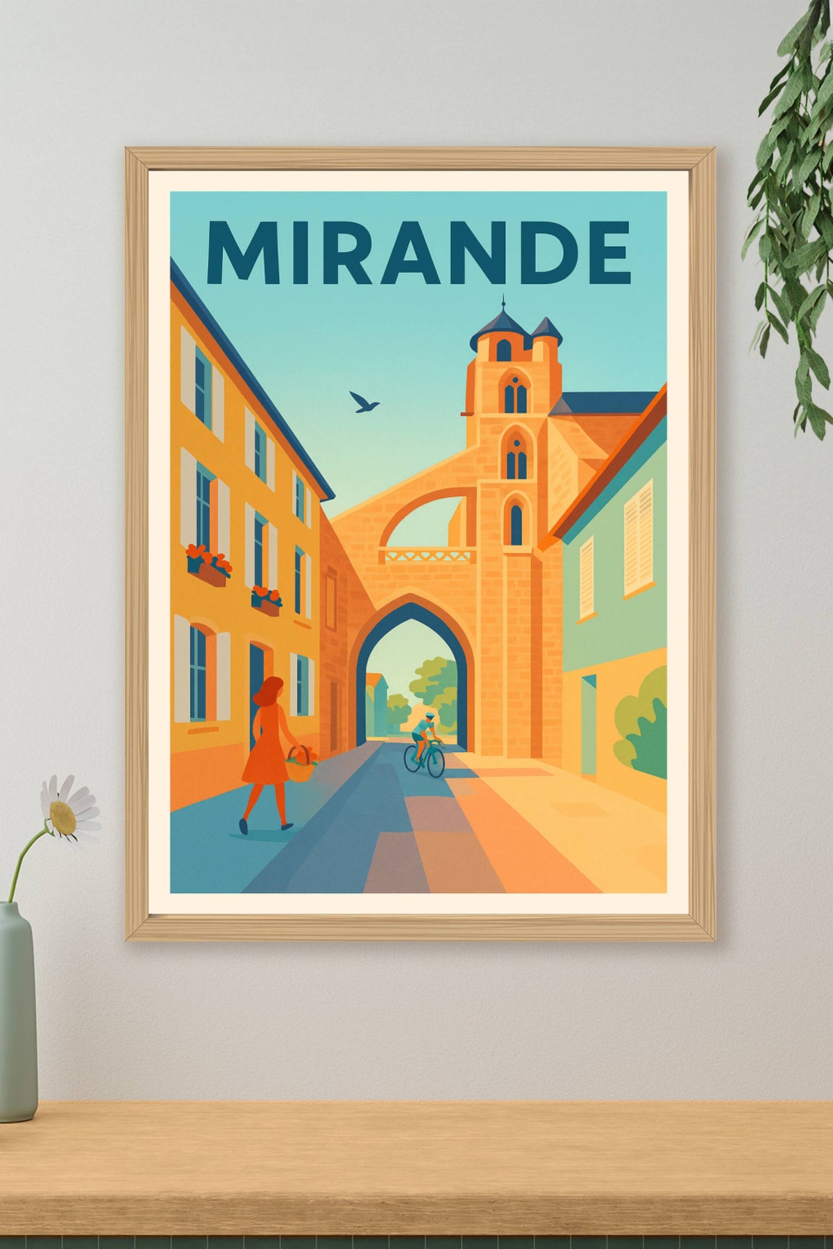 Affiche de Mirande - Charme et sérénité au cœur du Gers
