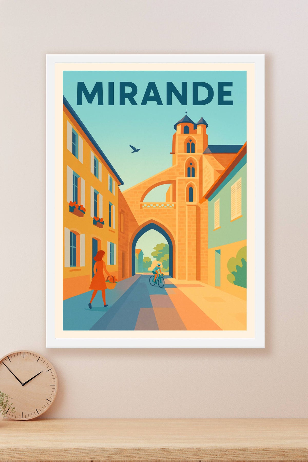Affiche de Mirande - Charme et sérénité au cœur du Gers