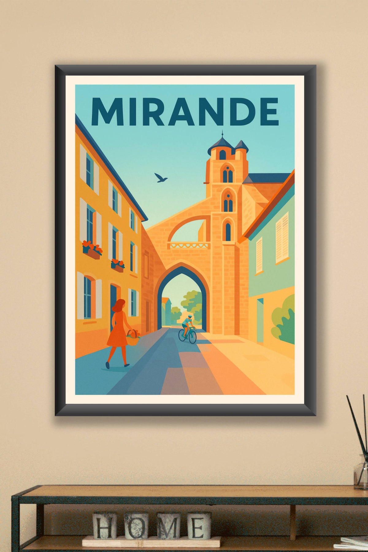 Affiche de Mirande - Charme et sérénité au cœur du Gers