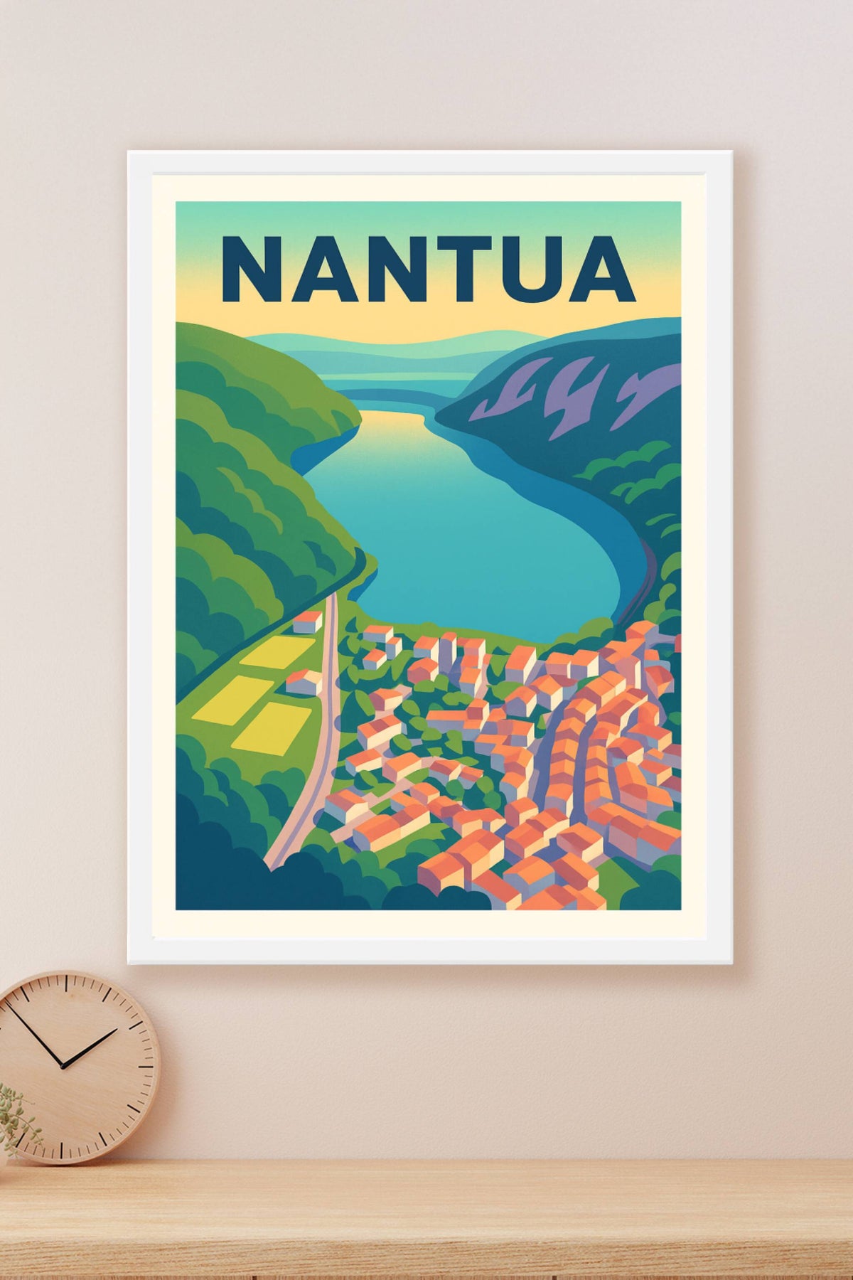Affiche de Nantua - L'évasion nature entre lac et montagnes