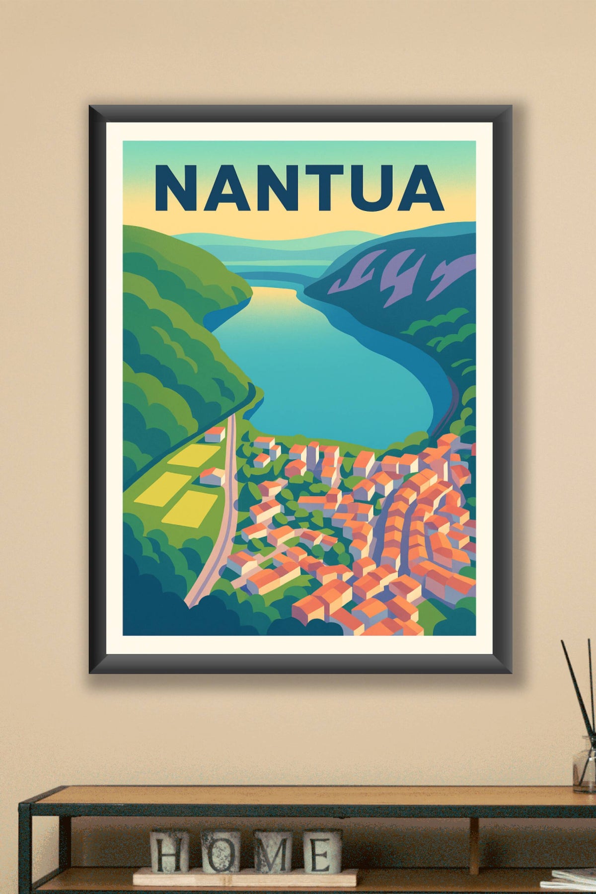 Affiche de Nantua - L'évasion nature entre lac et montagnes