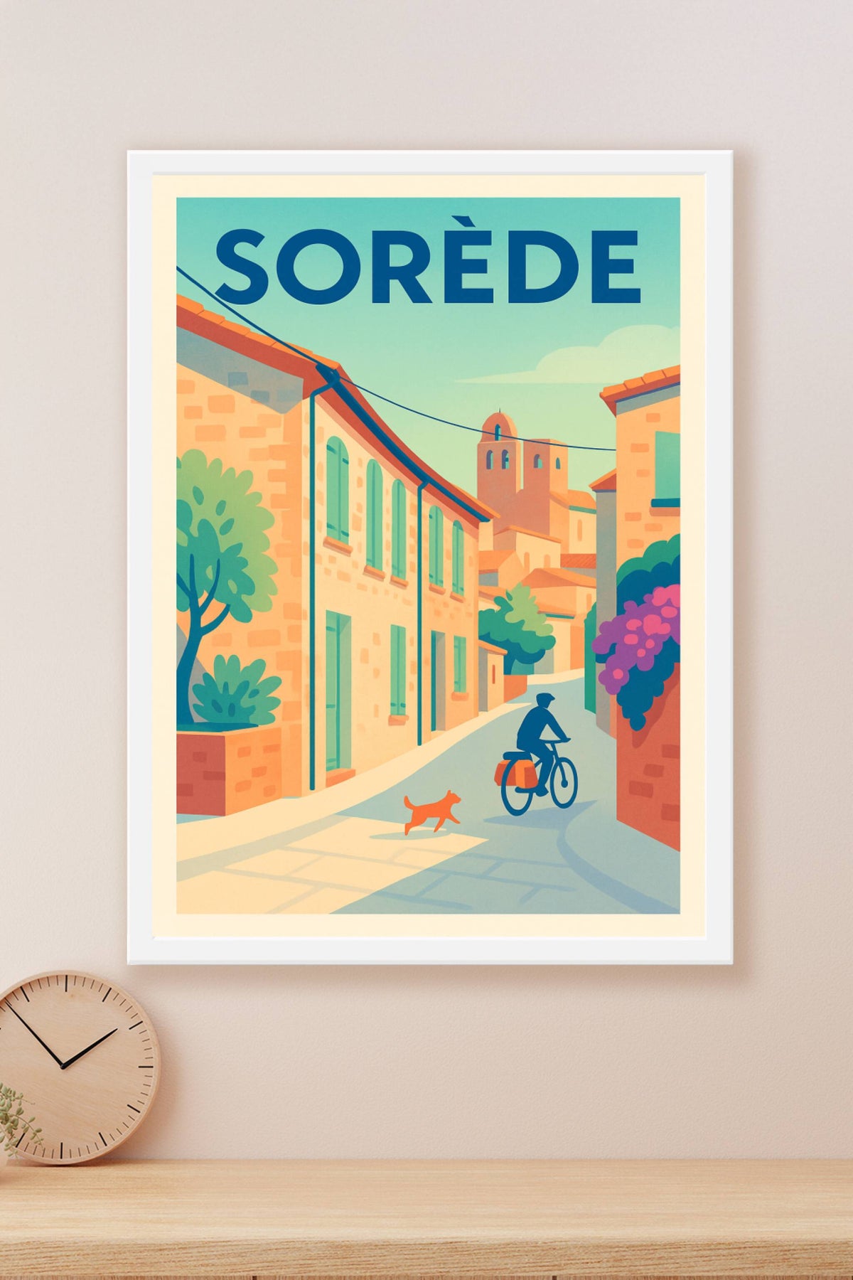 Affiche de Sorède - Charme pittoresque au cœur du village