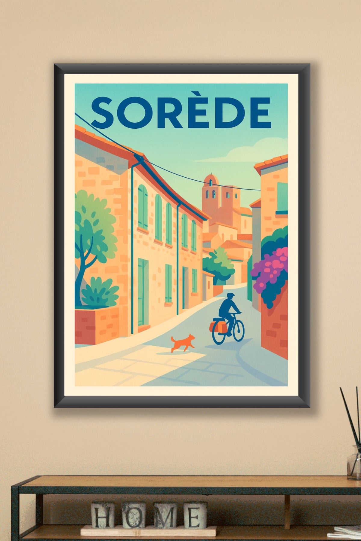 Affiche de Sorède - Charme pittoresque au cœur du village