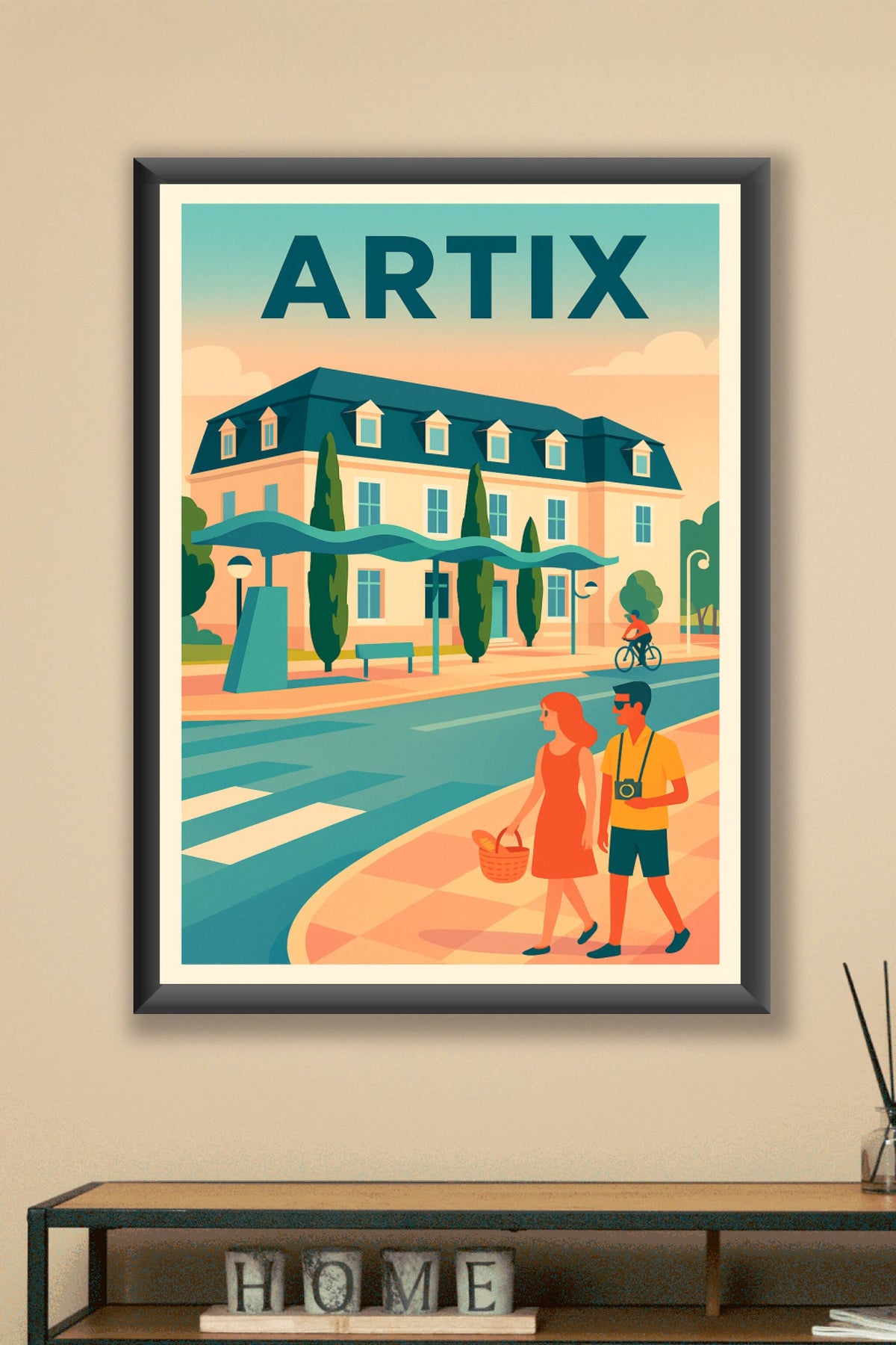 Affiche de Artix - Charme et douceur de vivre au cœur du Béarn