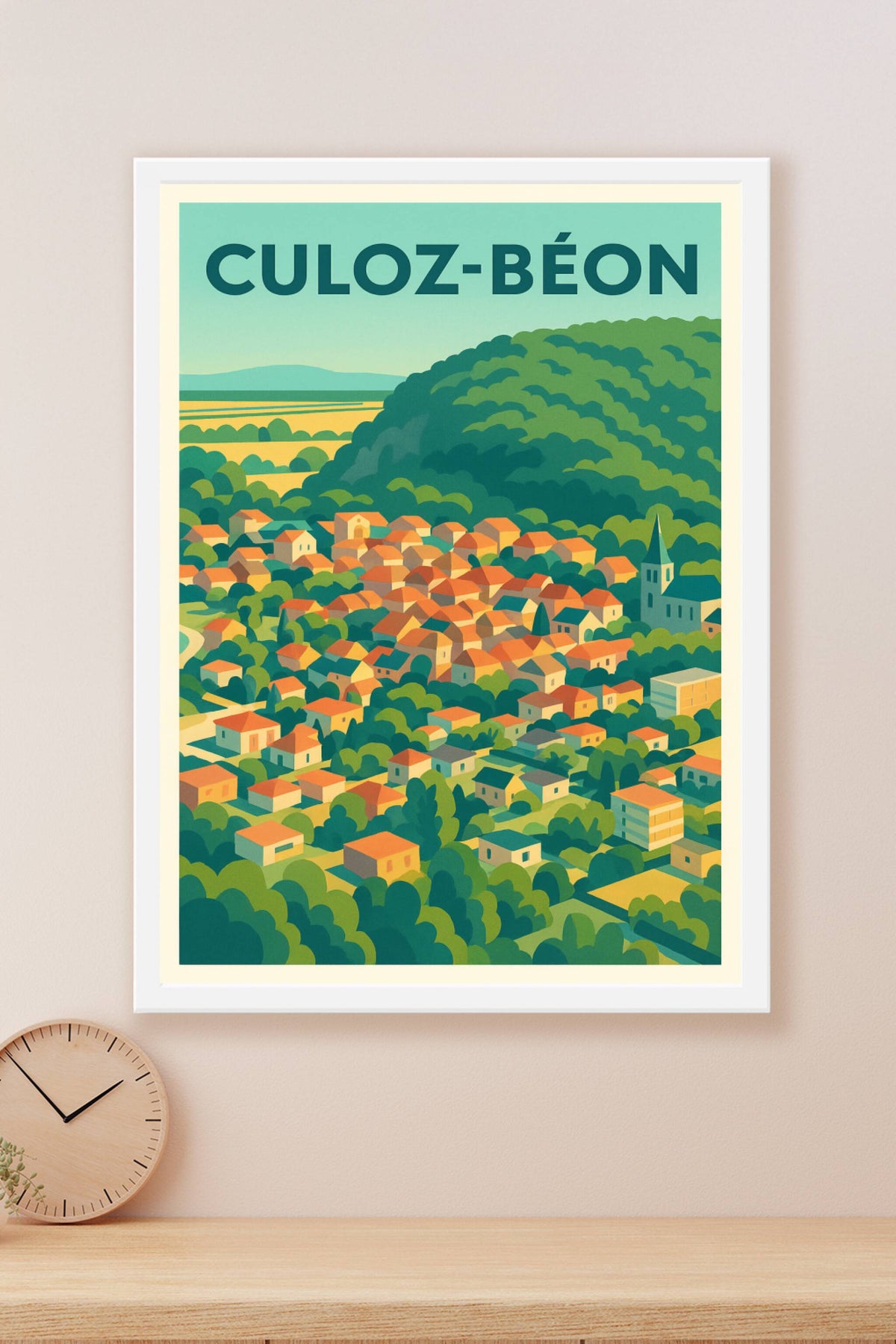 Affiche de Culoz-Béon - Charme authentique entre nature et village