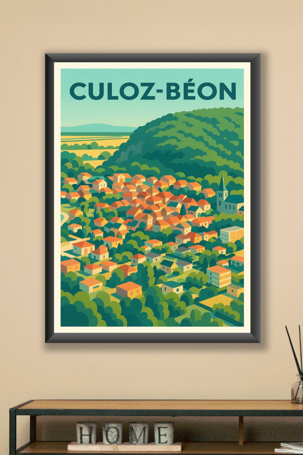 Affiche de Culoz-Béon - Charme authentique entre nature et village