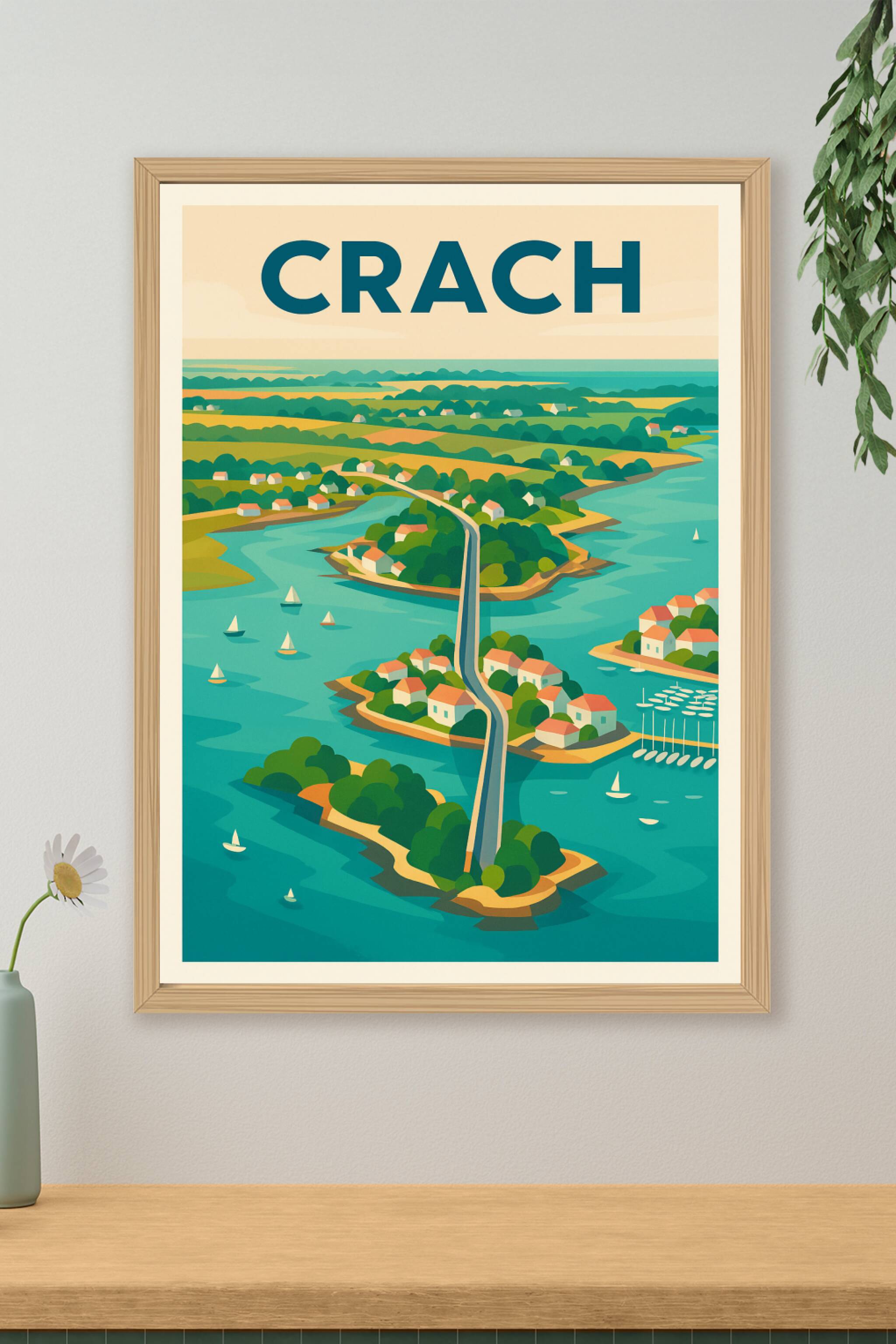 Affiche de Crach - Évasion entre terre et mer