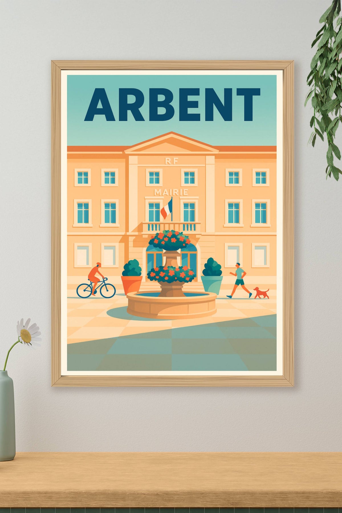 Affiche de Arbent - L'Esprit du Centre-Ville en Affiche
