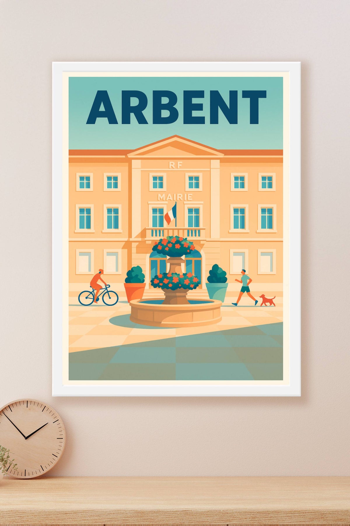 Affiche de Arbent - L'Esprit du Centre-Ville en Affiche