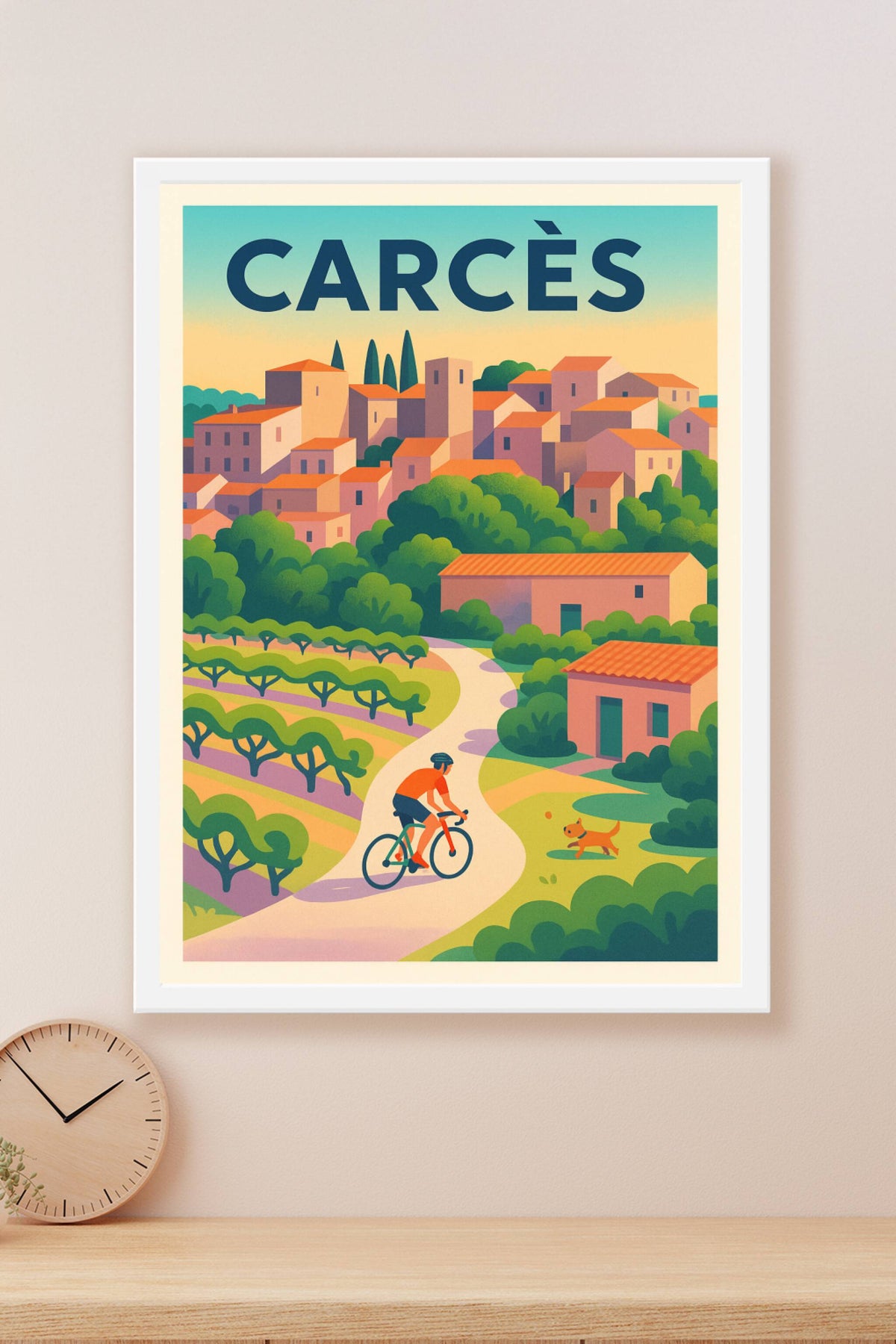 Affiche de Carcès - Évasion bucolique au cœur de la Provence